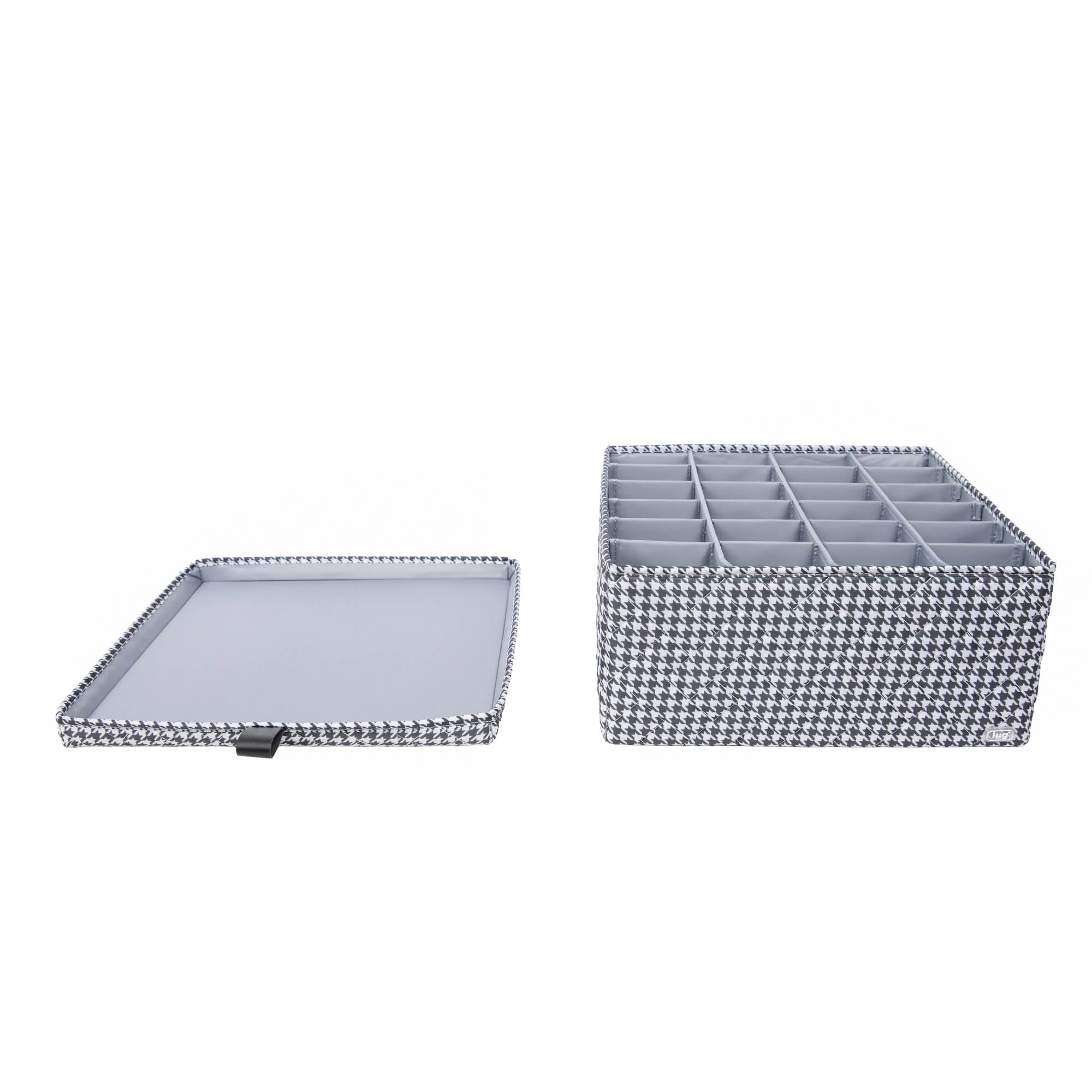 Tuckaway Storage Bin with Lid & Dividers