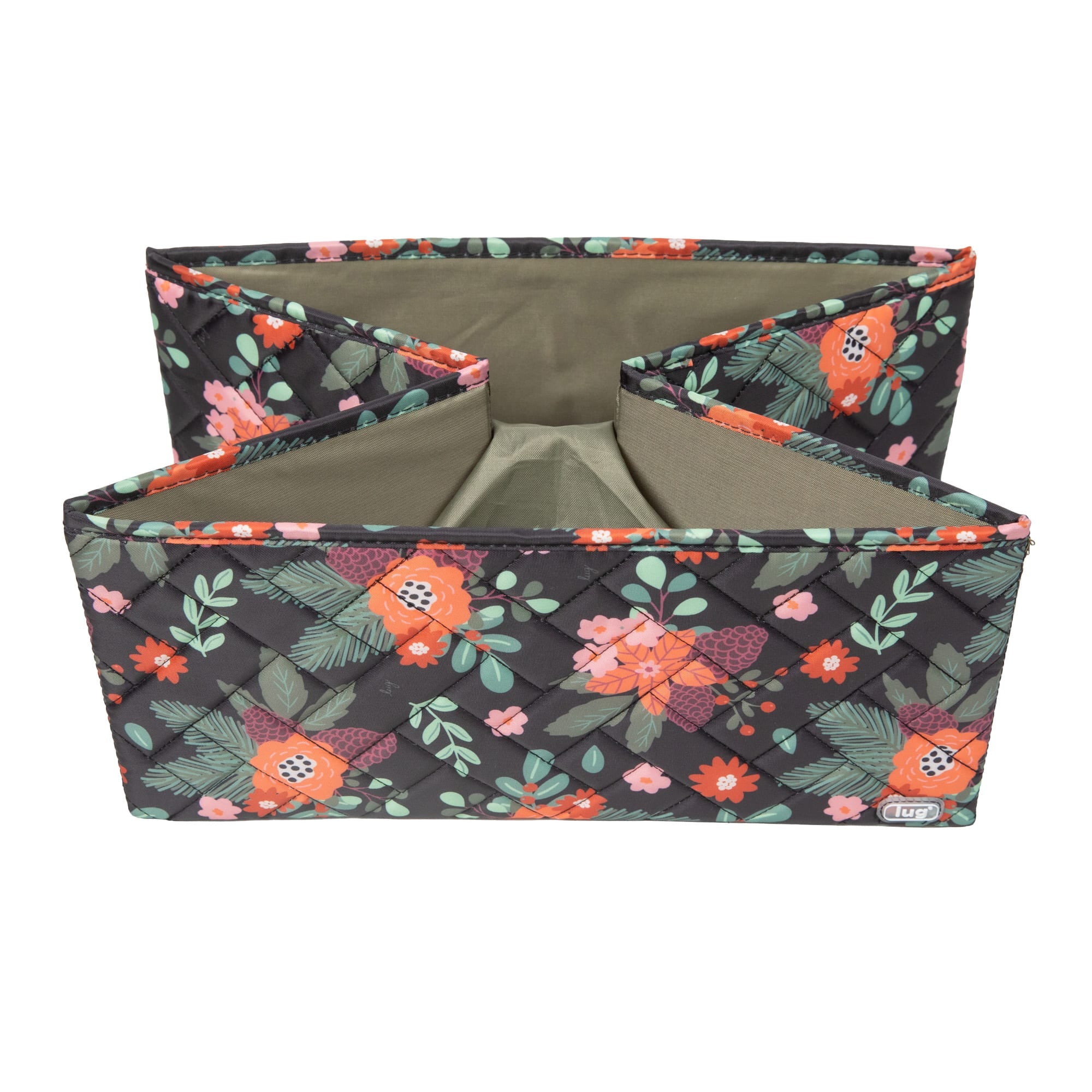 Tuckaway Storage Bin with Lid & Dividers