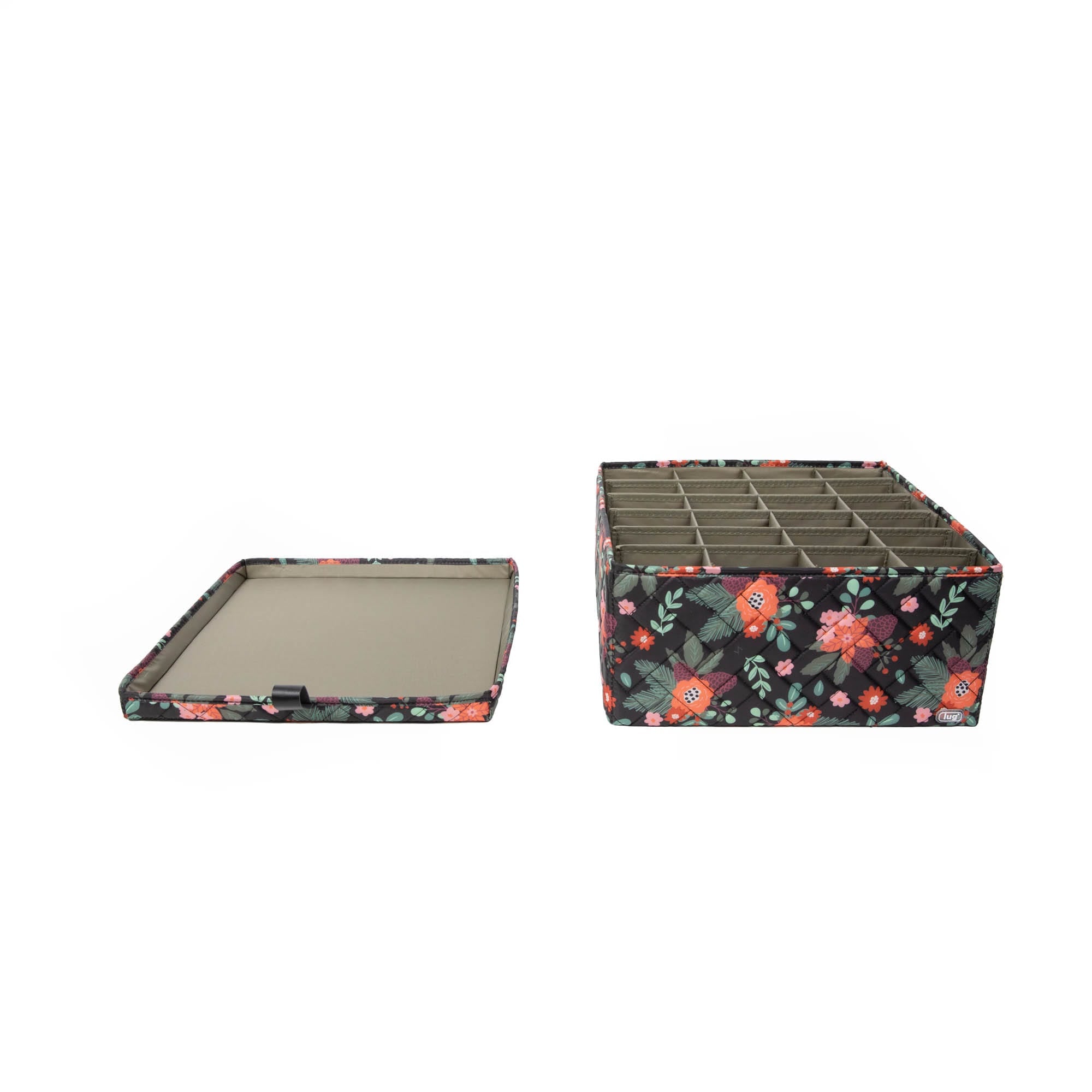 Tuckaway Storage Bin with Lid & Dividers