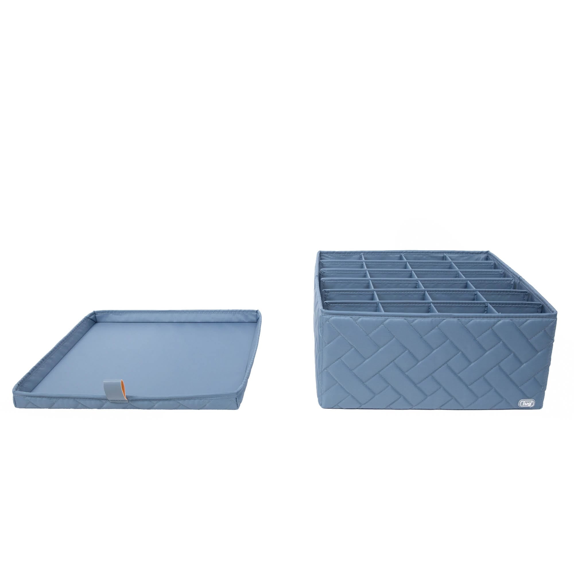 Tuckaway Storage Bin with Lid & Dividers