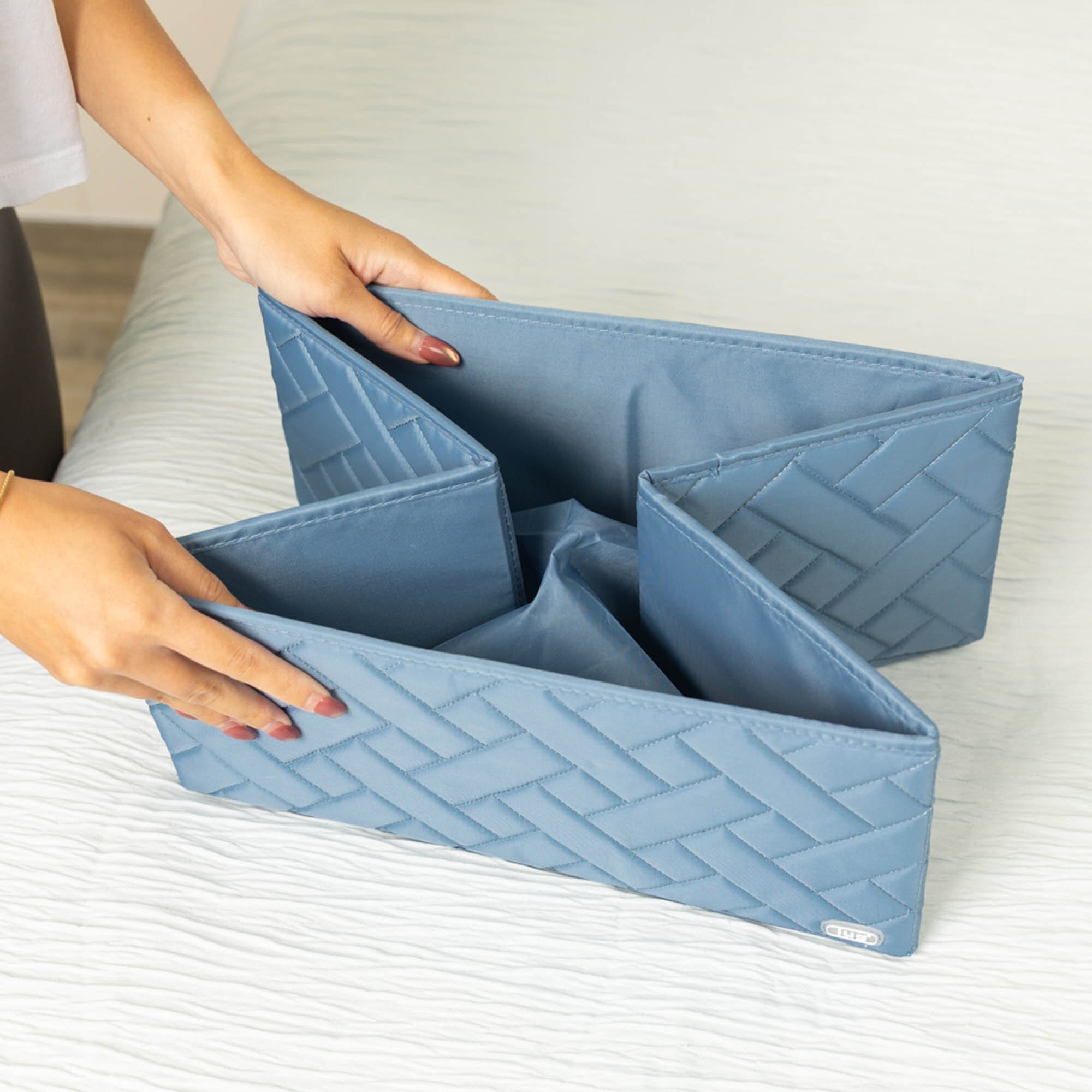 Tuckaway Storage Bin with Lid & Dividers