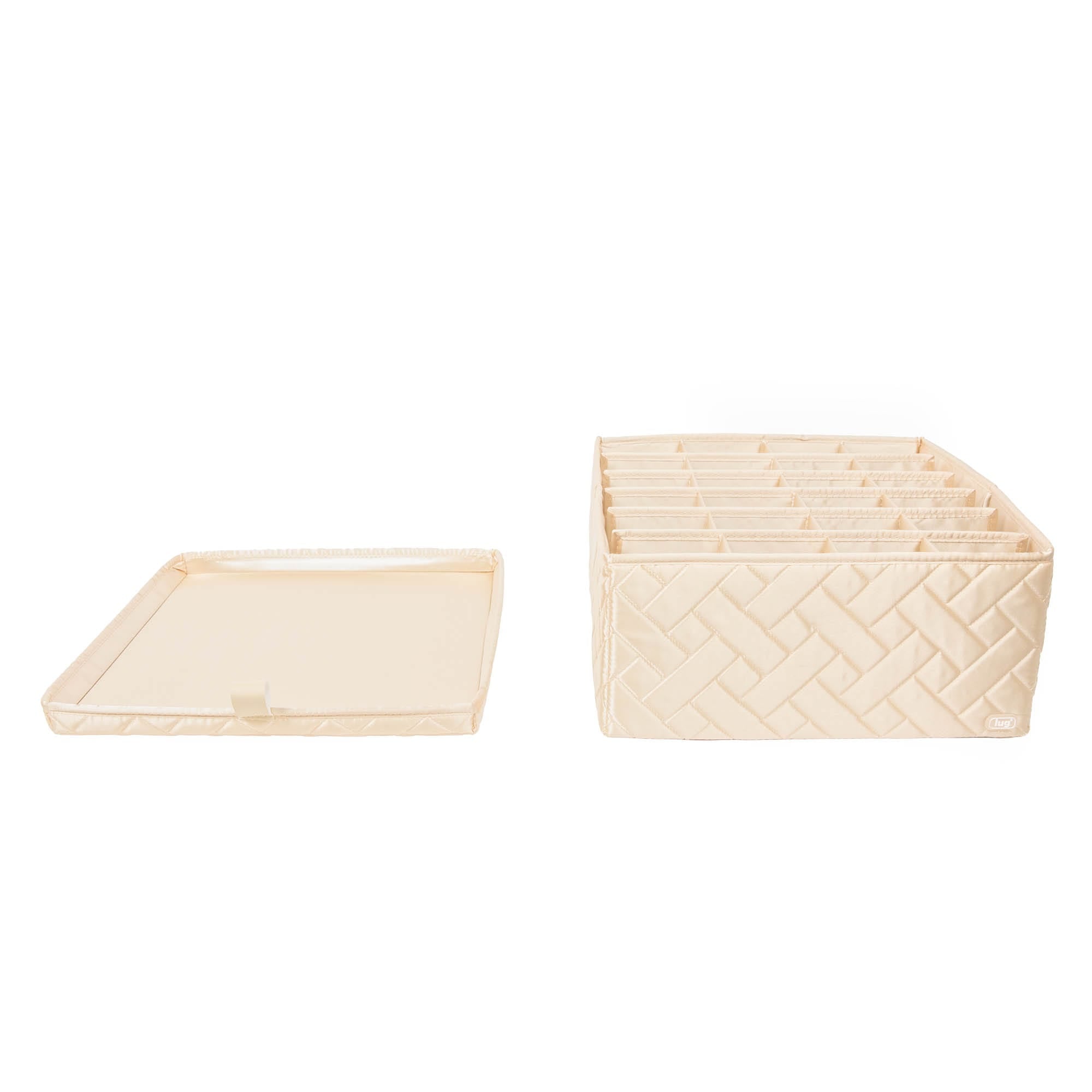 Tuckaway Storage Bin with Lid & Dividers
