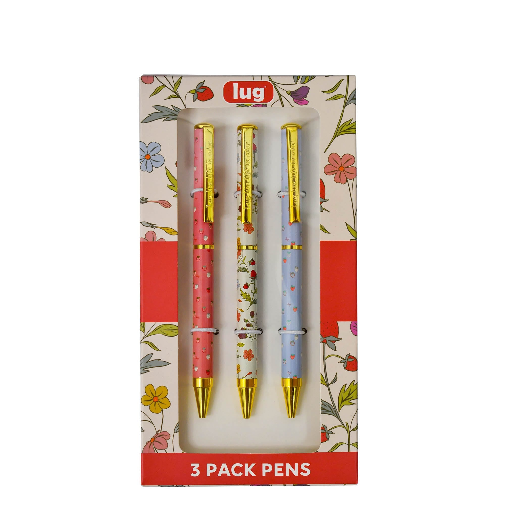 Lug Pens 3pk - Scribble