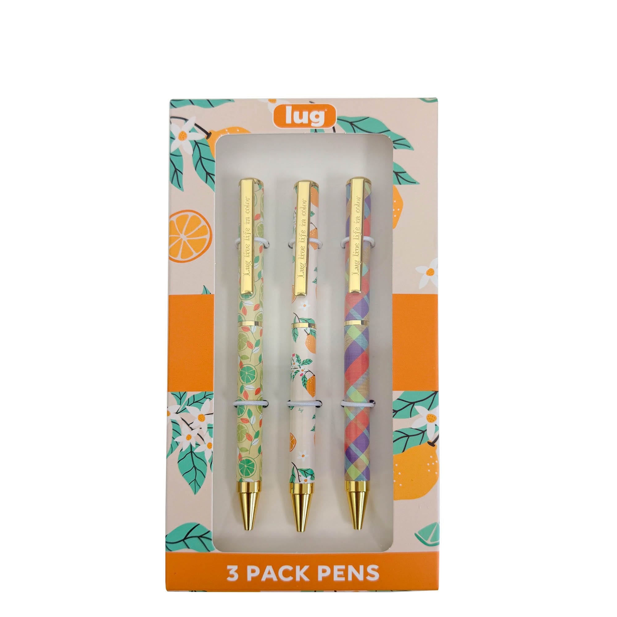 Lug Pens 3pk - Scribble