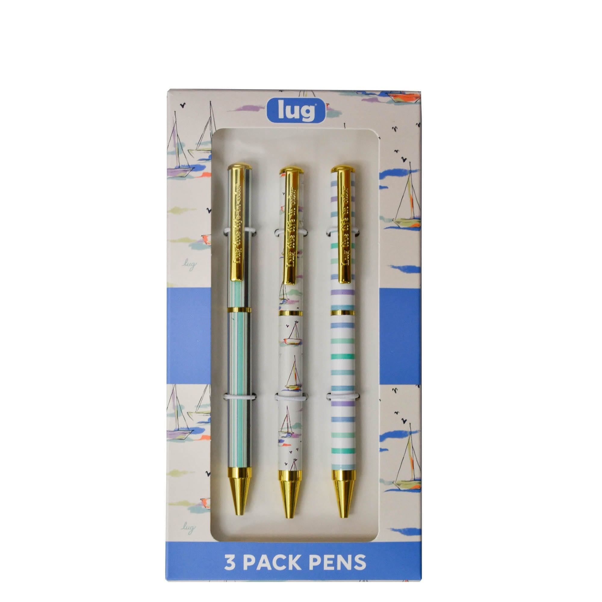 Lug Pens 3pk - Scribble