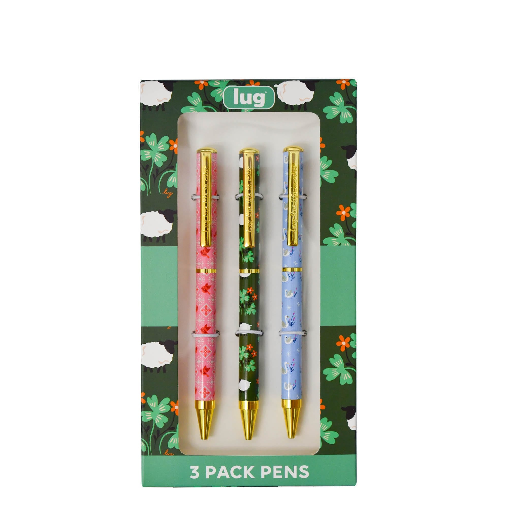 Lug Pens 3pk - Scribble