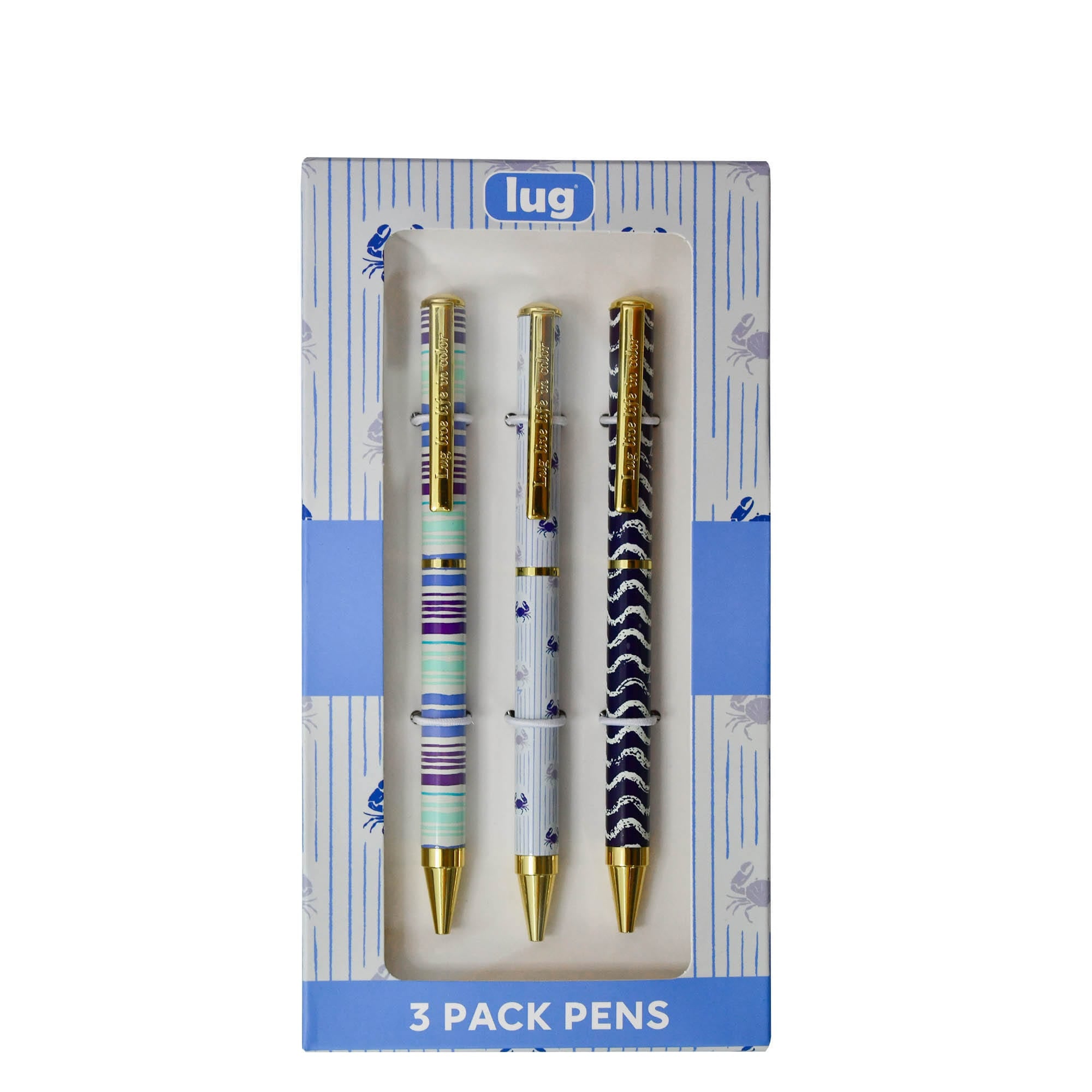Lug Pens 3pk - Scribble