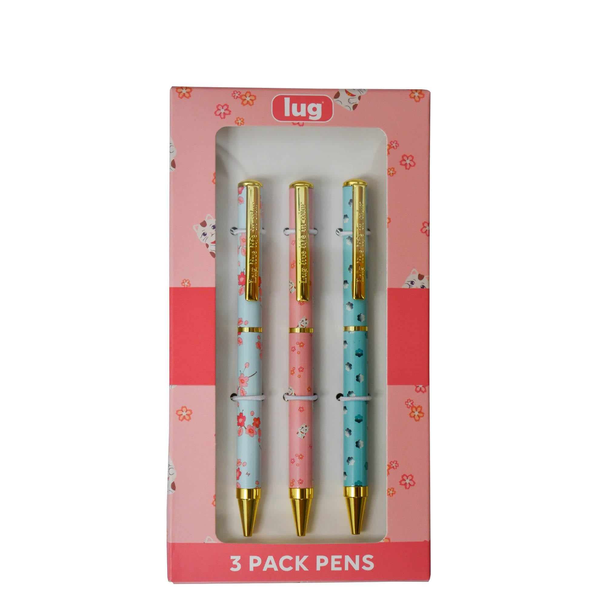 Lug Pens 3pk - Scribble
