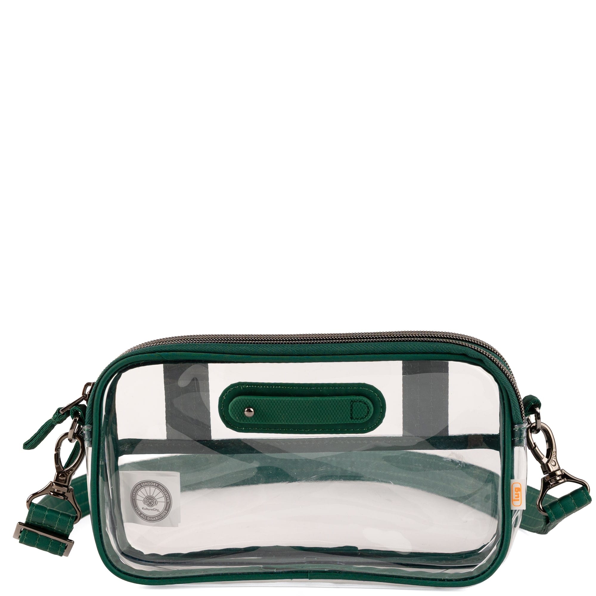 Coupe XL 2 Clearview Crossbody Bag - WICKEDLY GREEN - 26616_CoupeXL2Clearview_WickedlyGreen_Angle_01