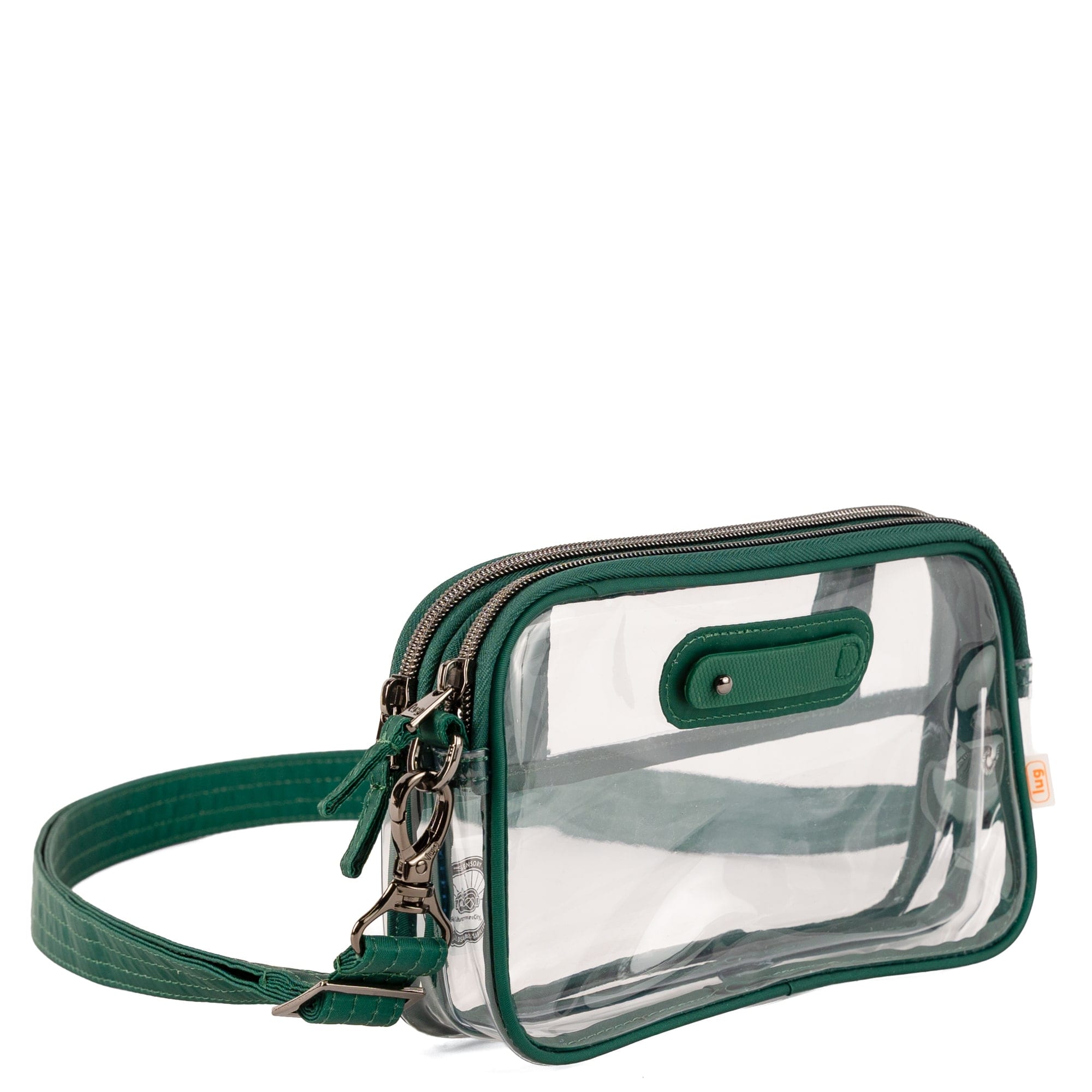 Coupe XL 2 Clearview Crossbody Bag - WICKEDLY GREEN - 26616_CoupeXL2Clearview_WickedlyGreen_Angle_02