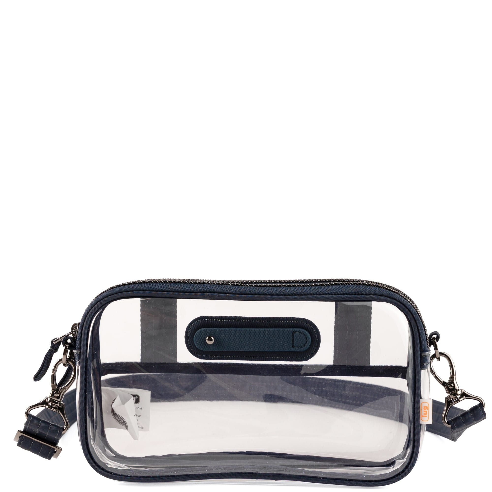 Coupe XL 2 Clearview Crossbody Bag - INDIGO - 26617_CoupeXL2Clearview_Indigo_Angle_01