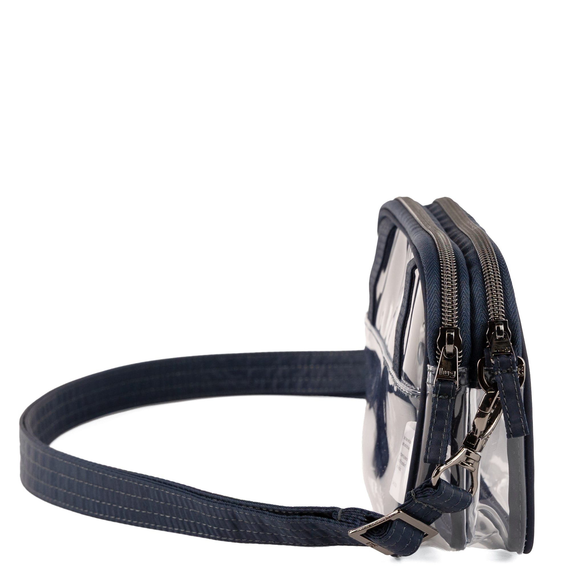 Coupe XL 2 Clearview Crossbody Bag - INDIGO - 26617_CoupeXL2Clearview_Indigo_Angle_03