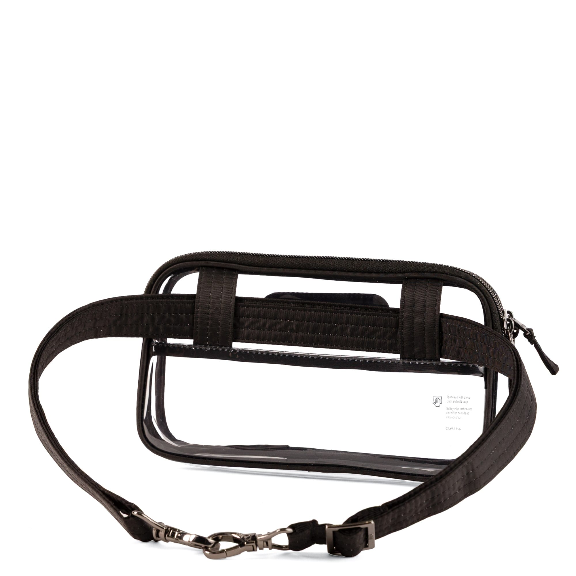 Coupe XL 2 Clearview Crossbody Bag - BLACK - 26620_CoupeXL2Clearview_Black_Angle_05
