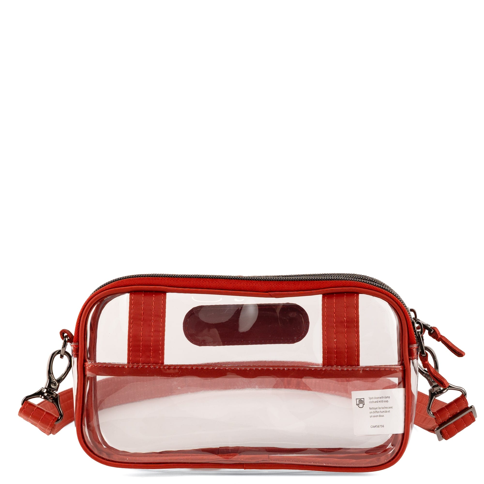 Coupe XL 2 Clearview Crossbody Bag - SPICE ORANGE - 26622_CoupeXL2Clearview_OrangeSpice_Angle_04