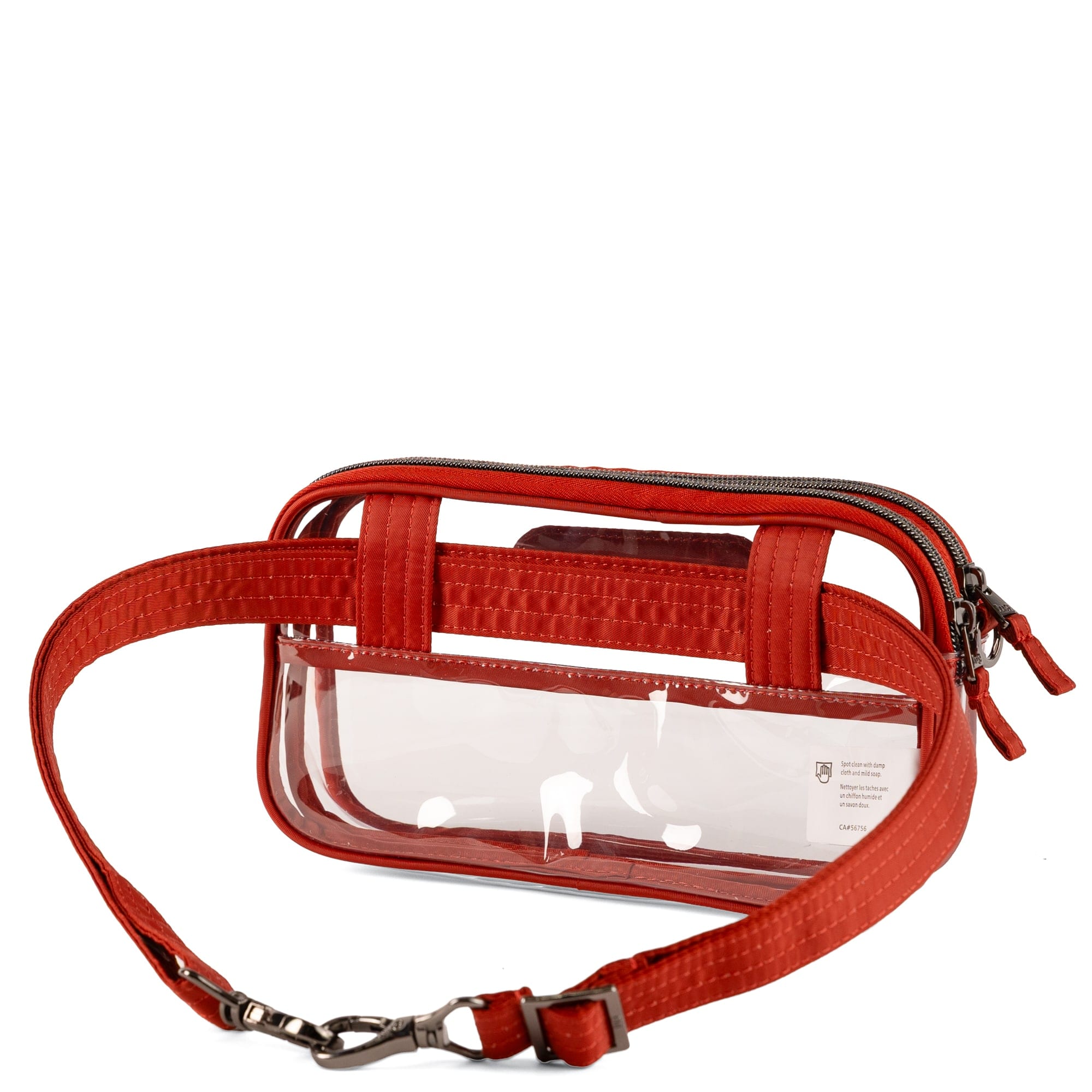 Coupe XL 2 Clearview Crossbody Bag - SPICE ORANGE - 26622_CoupeXL2Clearview_OrangeSpice_Angle_05