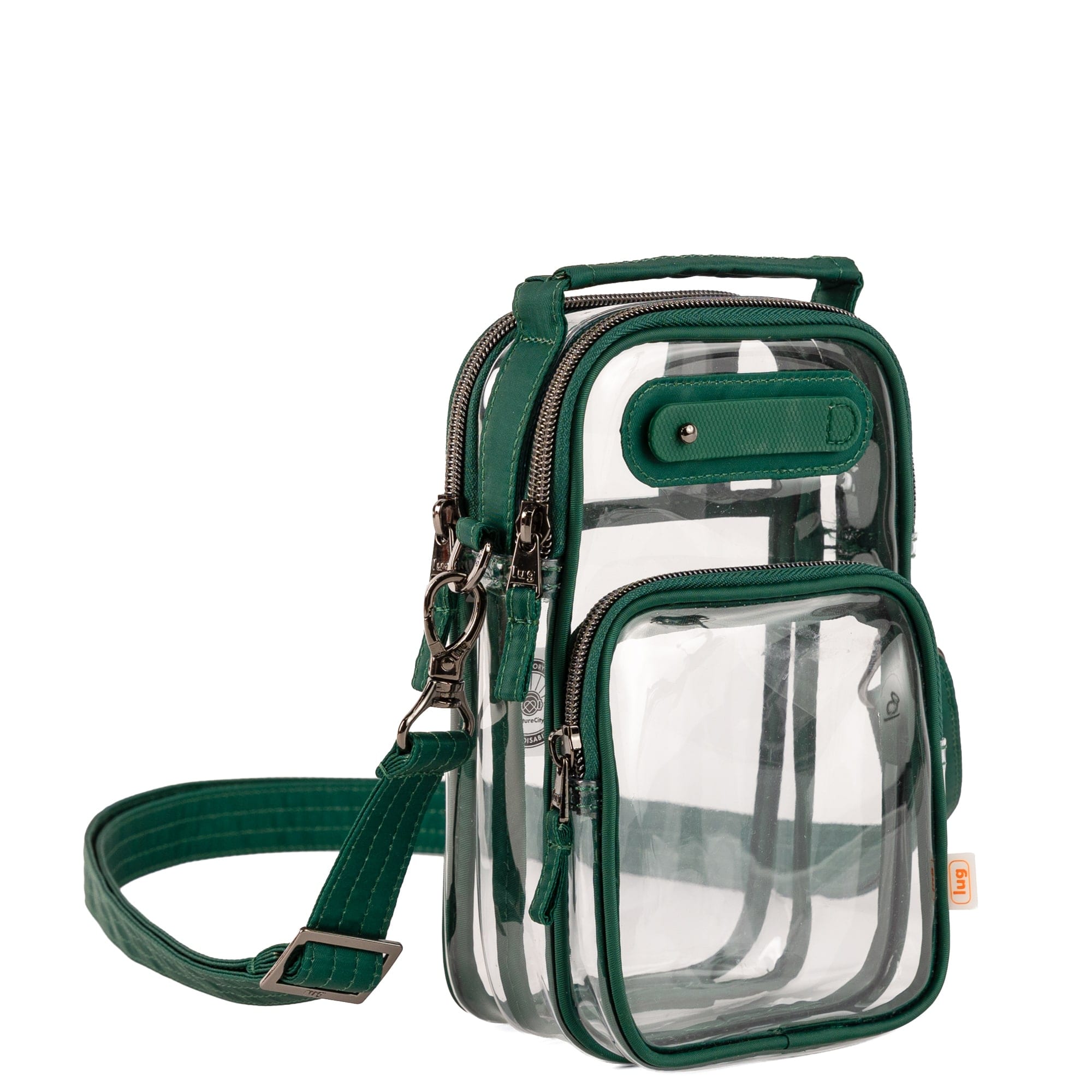 Skeeter Mini Clearview 2 Convertible Crossbody Bag - WICKEDLY GREEN - 26625_SkeeterMiniClearview_WickedlyGreen_Angle_02