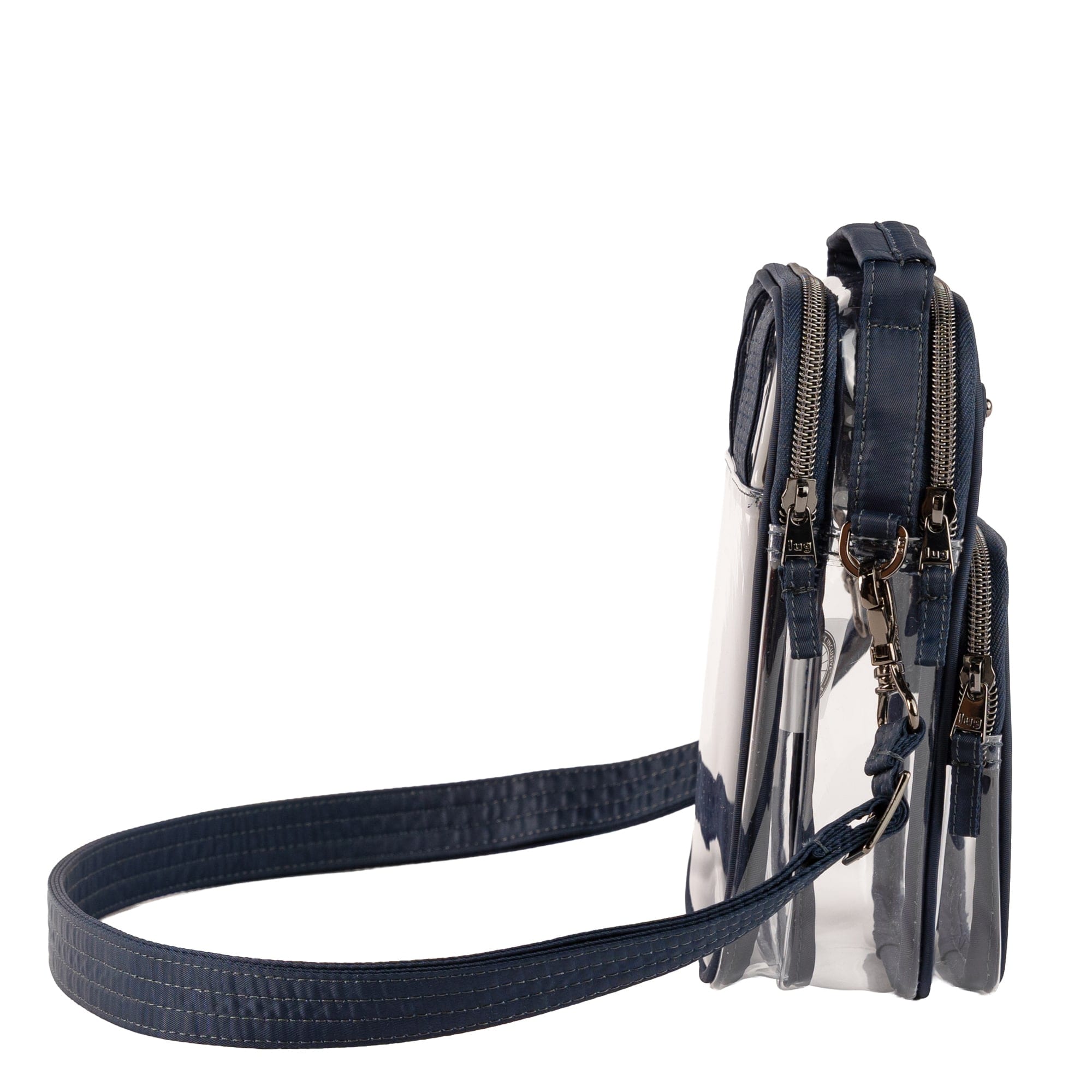 Skeeter Mini Clearview 2 Convertible Crossbody Bag - POPPY RED - 26626_SkeeterMiniClearview_Indigo_Angle_03