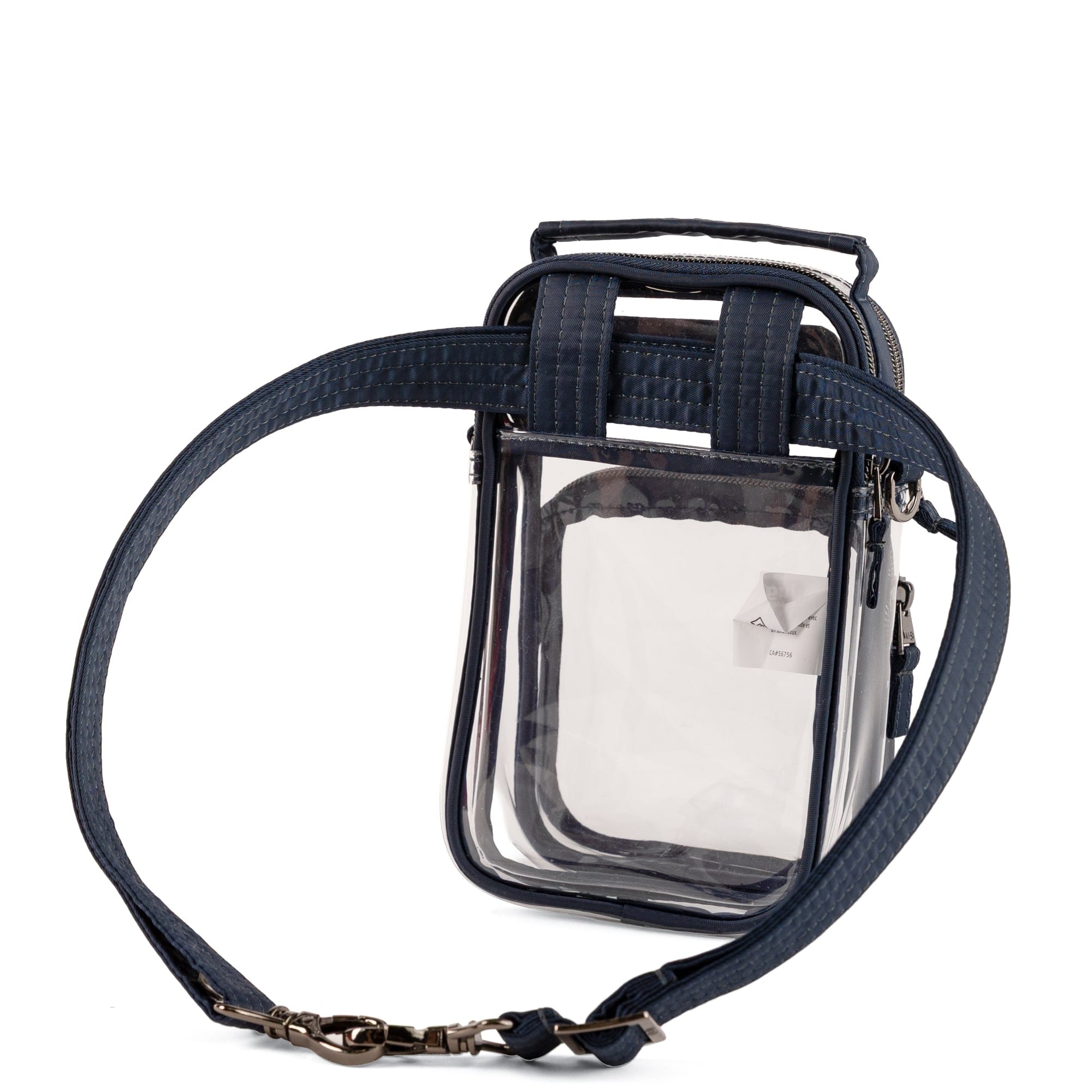 Skeeter Mini Clearview 2 Convertible Crossbody Bag - POPPY RED - 26626_SkeeterMiniClearview_Indigo_Angle_05
