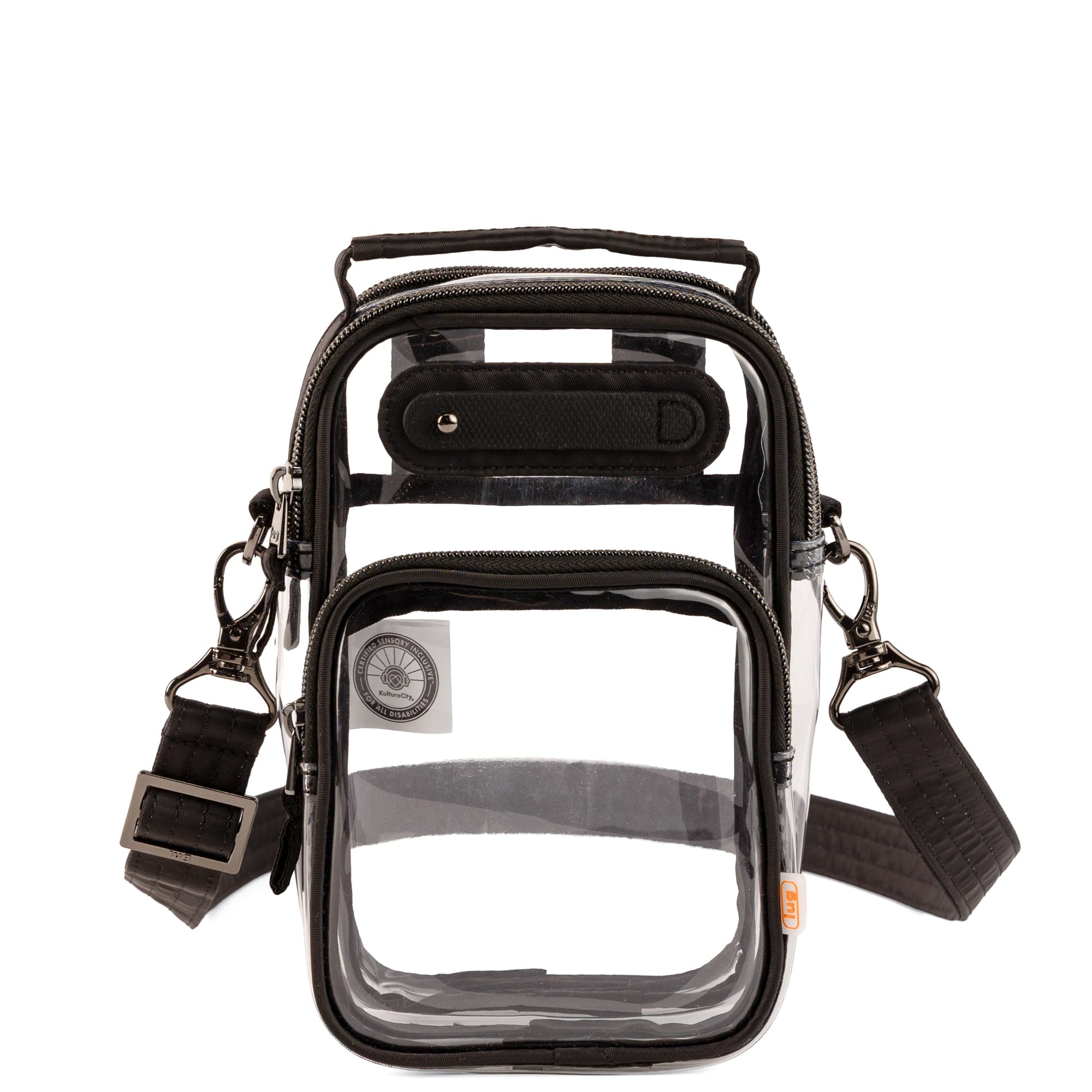 Skeeter Mini Clearview 2 Convertible Crossbody Bag - BLACK - 26629_SkeeterMiniClearview_Black_Angle_01