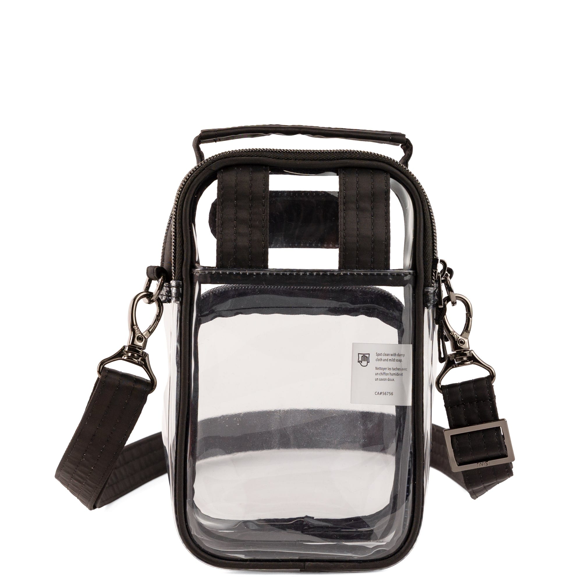Skeeter Mini Clearview 2 Convertible Crossbody Bag - BLACK - 26629_SkeeterMiniClearview_Black_Angle_04