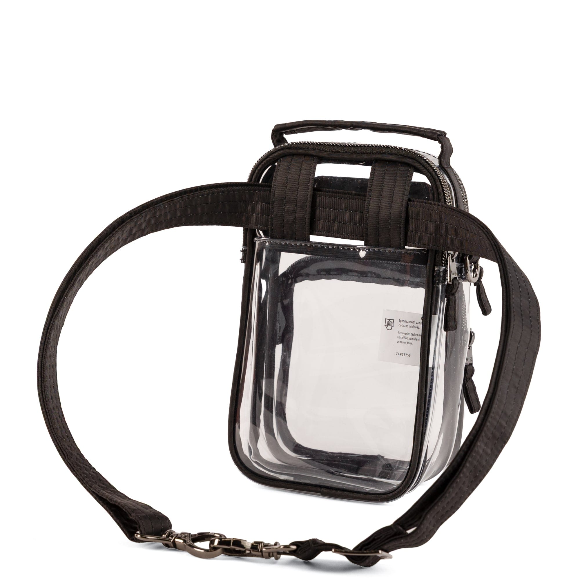 Skeeter Mini Clearview 2 Convertible Crossbody Bag - BLACK - 26629_SkeeterMiniClearview_Black_Angle_05