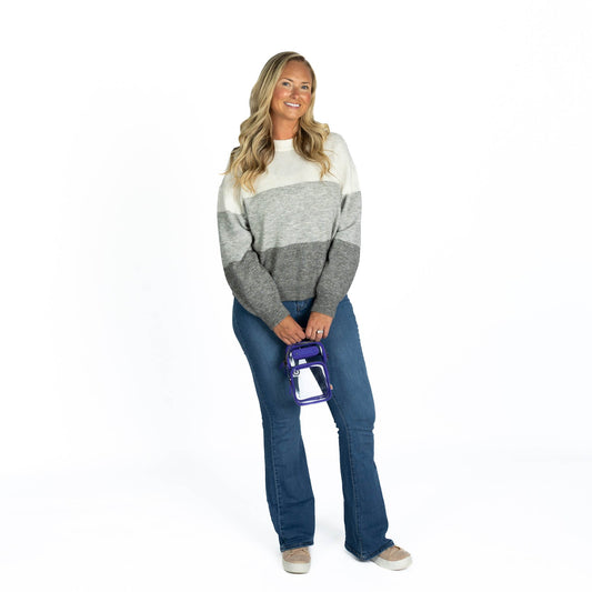 Skeeter Mini Clearview 2 Convertible Crossbody Bag - INDIGO - 26630_SkeeterMiniClearview2_Violet_BagProportion_02