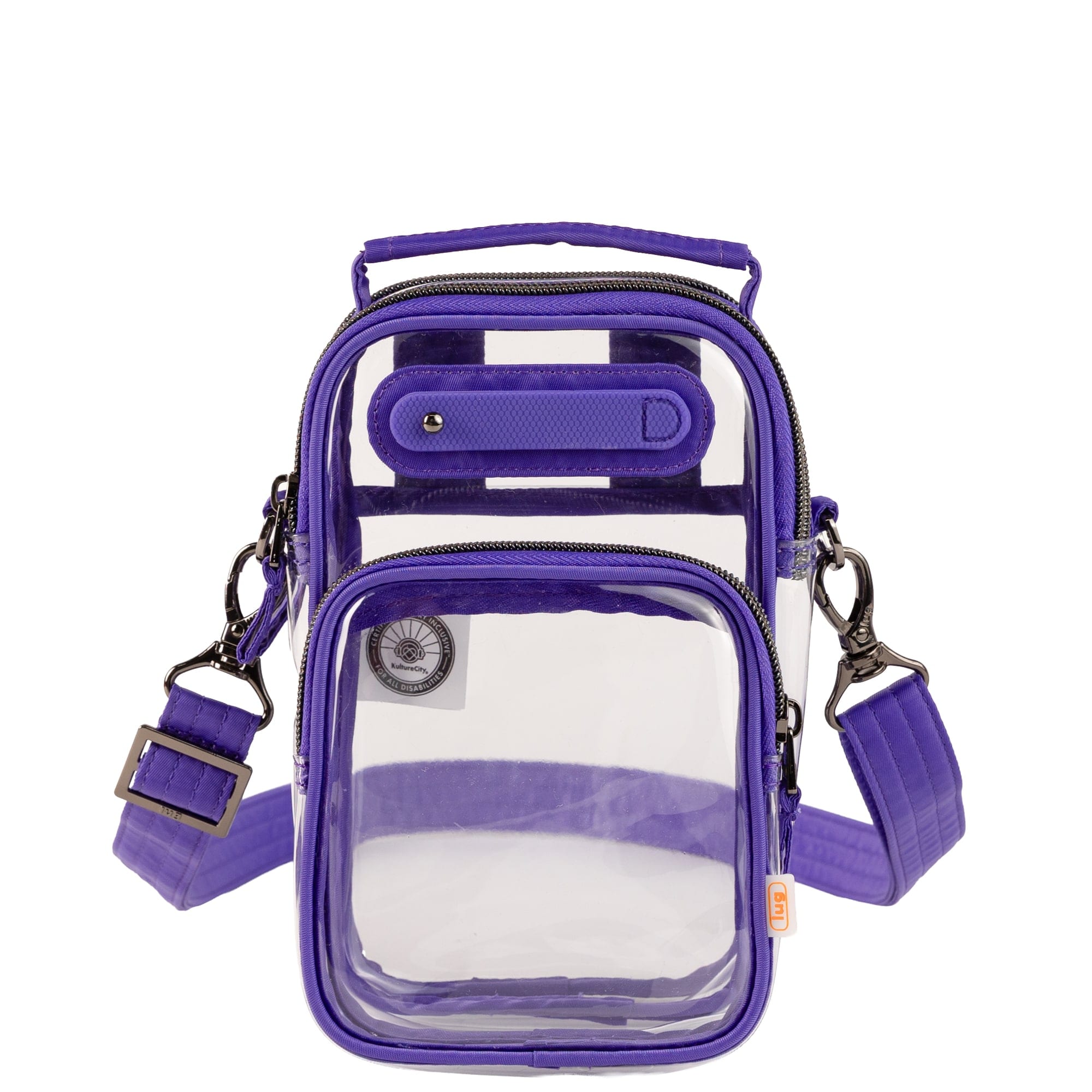 Skeeter Mini Clearview 2 Convertible Crossbody Bag - VIOLET - 26630_SkeeterMiniClearview_Violet_Angle_01