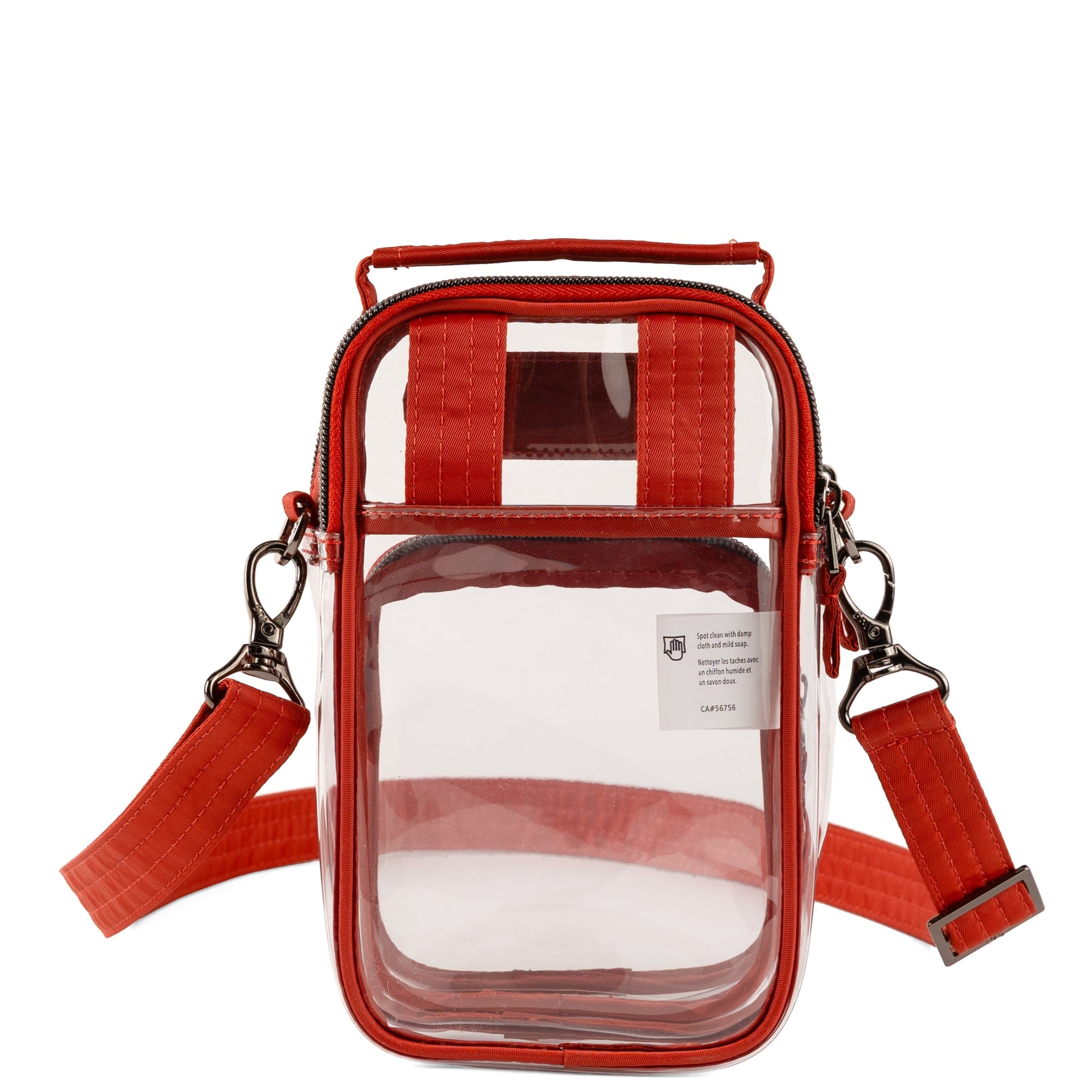 Skeeter Mini Clearview 2 Convertible Crossbody Bag - SPICE ORANGE - 26631_SkeeterMiniClearview_SpiceOrange_Angle_04