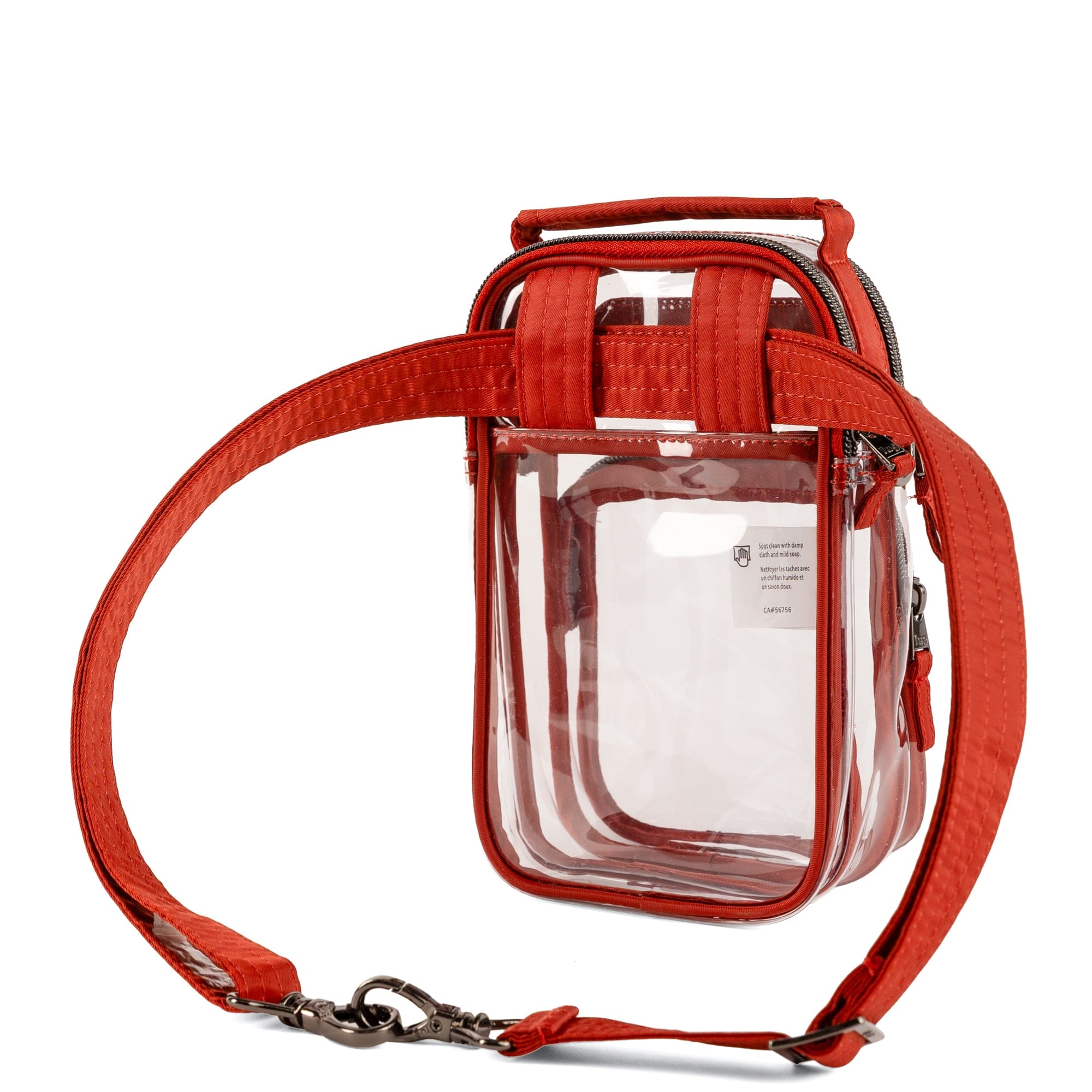 Skeeter Mini Clearview 2 Convertible Crossbody Bag - SPICE ORANGE - 26631_SkeeterMiniClearview_SpiceOrange_Angle_05