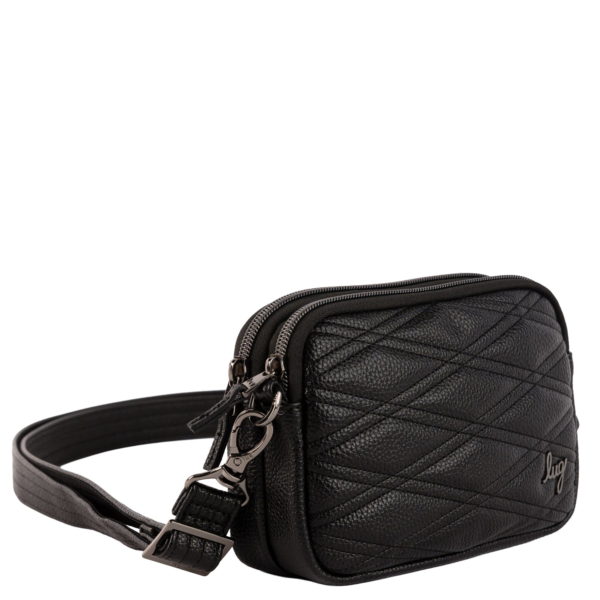 Coupe Classic VL Convertible Crossbody Bag - BLACK 2 - 26633_CoupeVL_Black_Angle_02