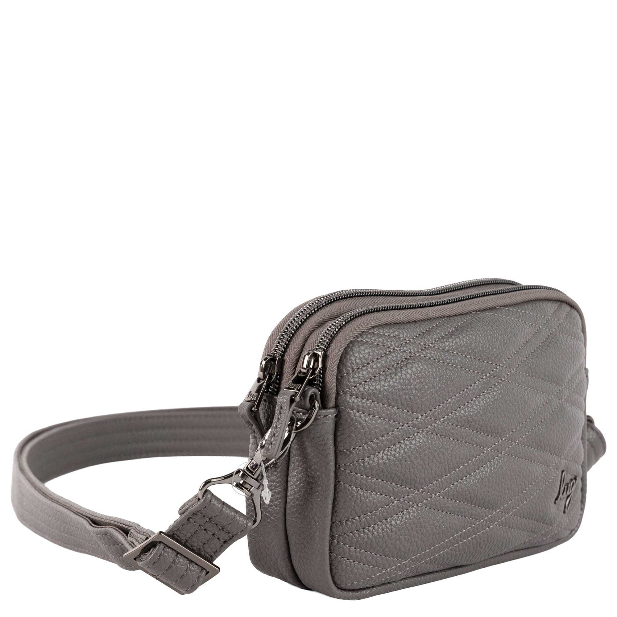 Coupe Classic VL Convertible Crossbody Bag - STORM GREY - 26634_CoupeVL_StormGrey_Angle_02