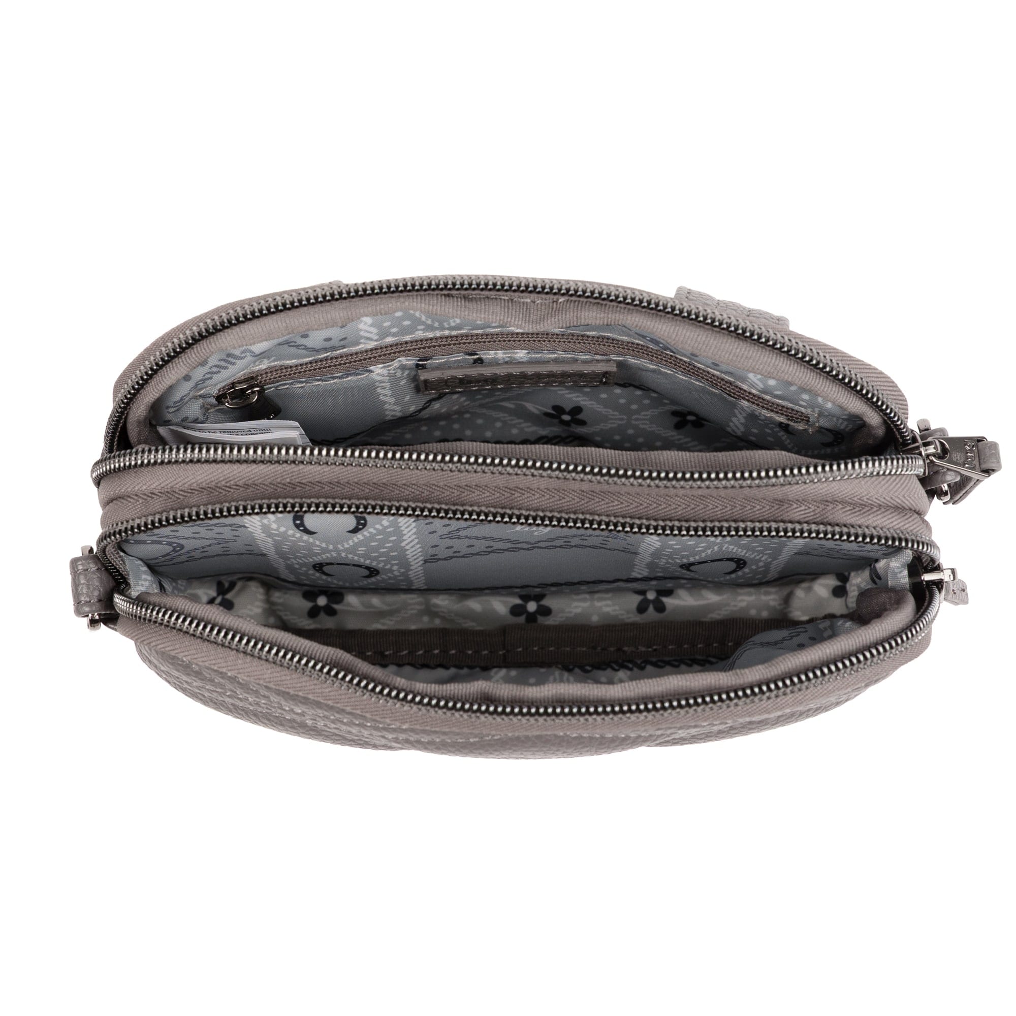 Coupe Classic VL Convertible Crossbody Bag - STORM GREY - 26634_CoupeVL_StormGrey_Angle_06