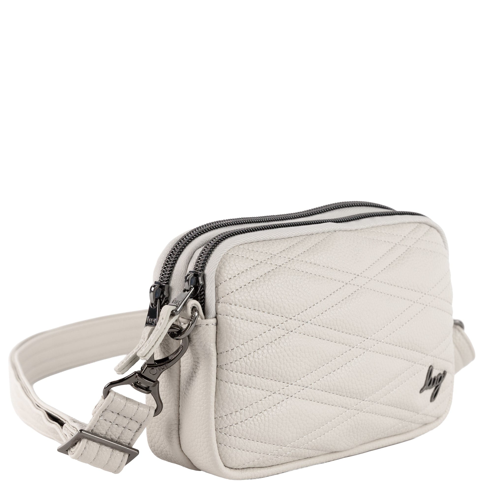 Coupe Classic VL Convertible Crossbody Bag - PEBBLE - 26638_CoupeVL_Pebble_Angle_02
