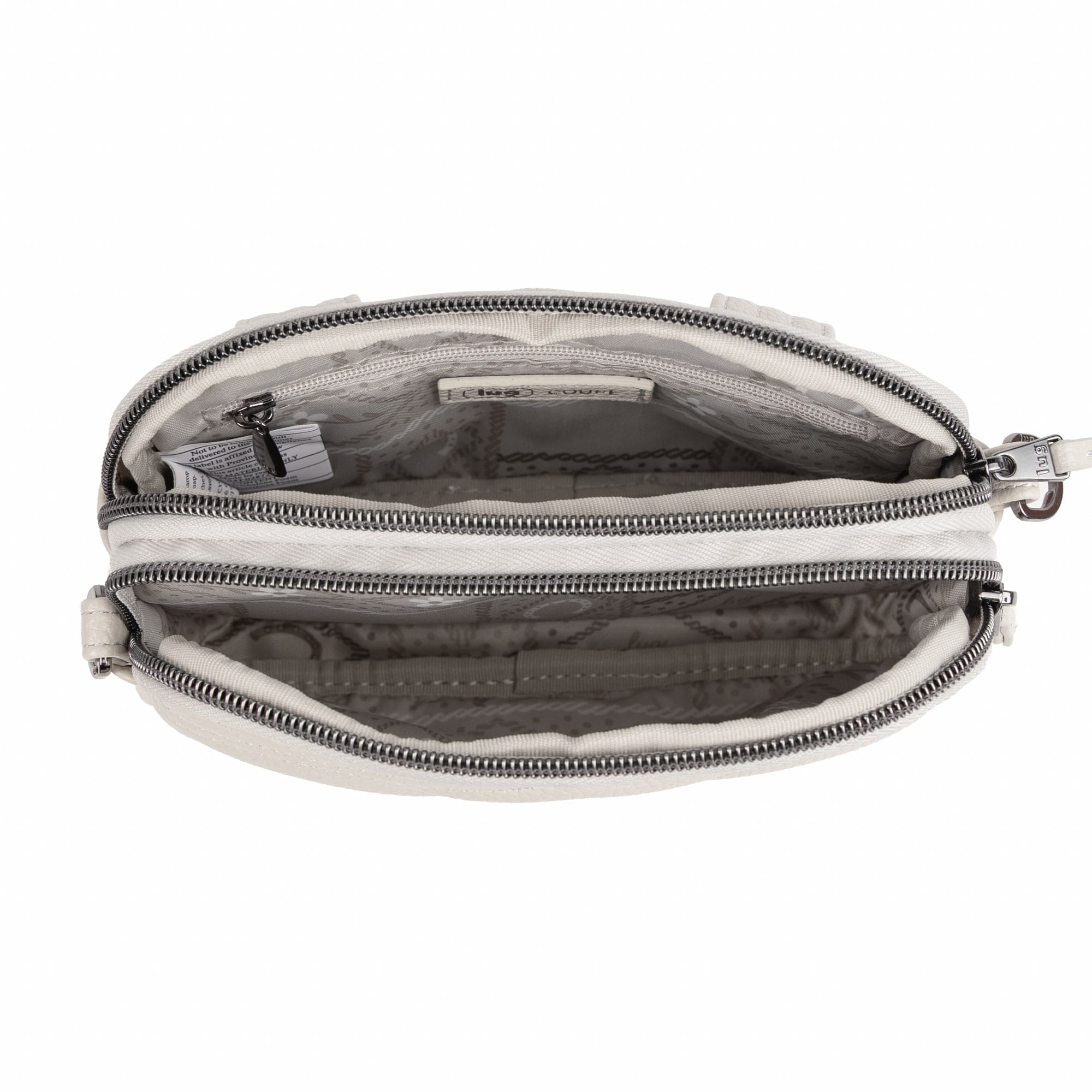 Coupe Classic VL Convertible Crossbody Bag - PEBBLE - 26638_CoupeVL_Pebble_Angle_06