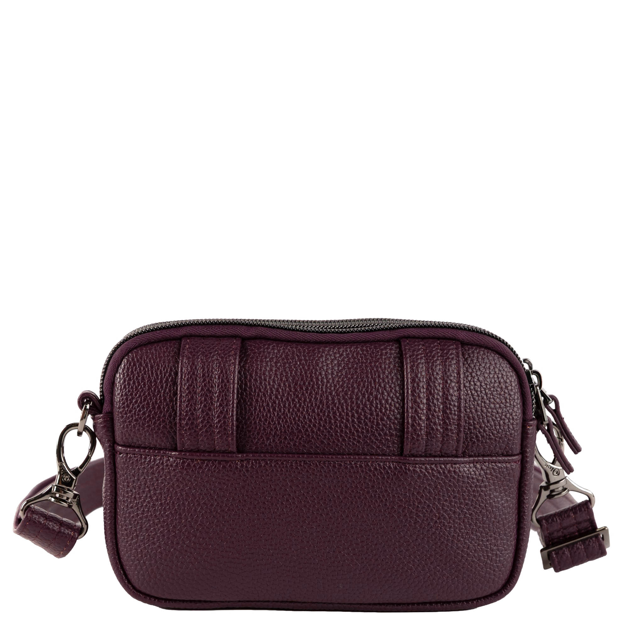 Coupe Classic VL Convertible Crossbody Bag - WINE - 26639_CoupeVL_Wine_Angle_04