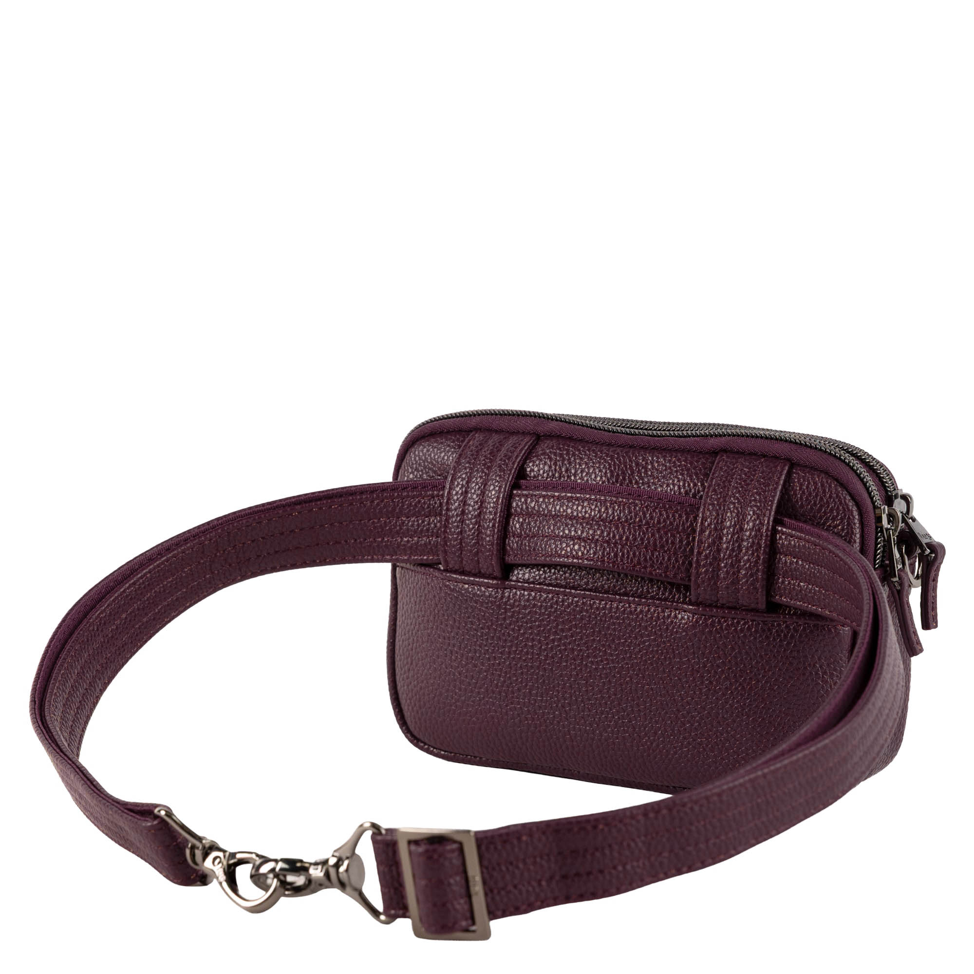 Coupe Classic VL Convertible Crossbody Bag - WINE - 26639_CoupeVL_Wine_Angle_05