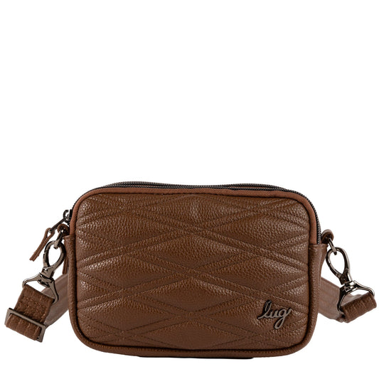 Coupe Classic VL Convertible Crossbody Bag - - 26641_CoupeVL_ChocolateBrown_Angle_01_tue1wg