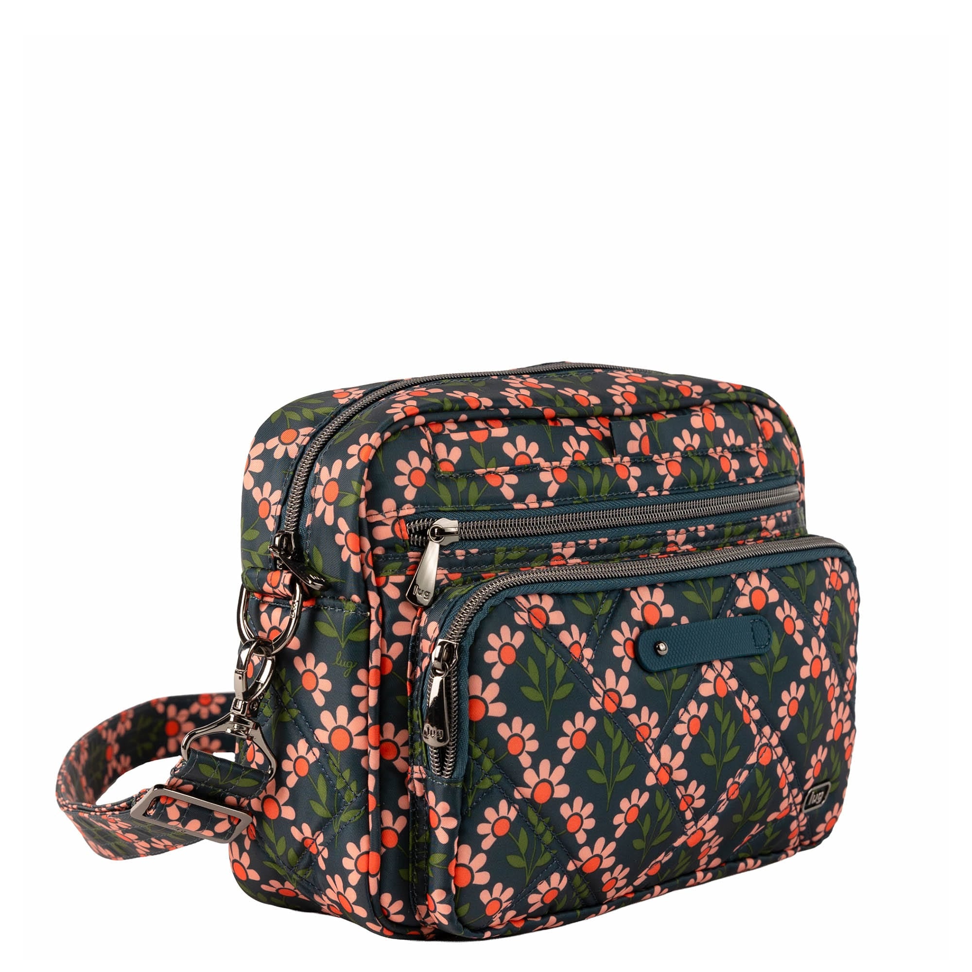 Carousel XL LE Crossbody Bag - PETAL PARADE GREEN - 26643_CarouselXL_LE_PetalParadeGreen_Angle_02