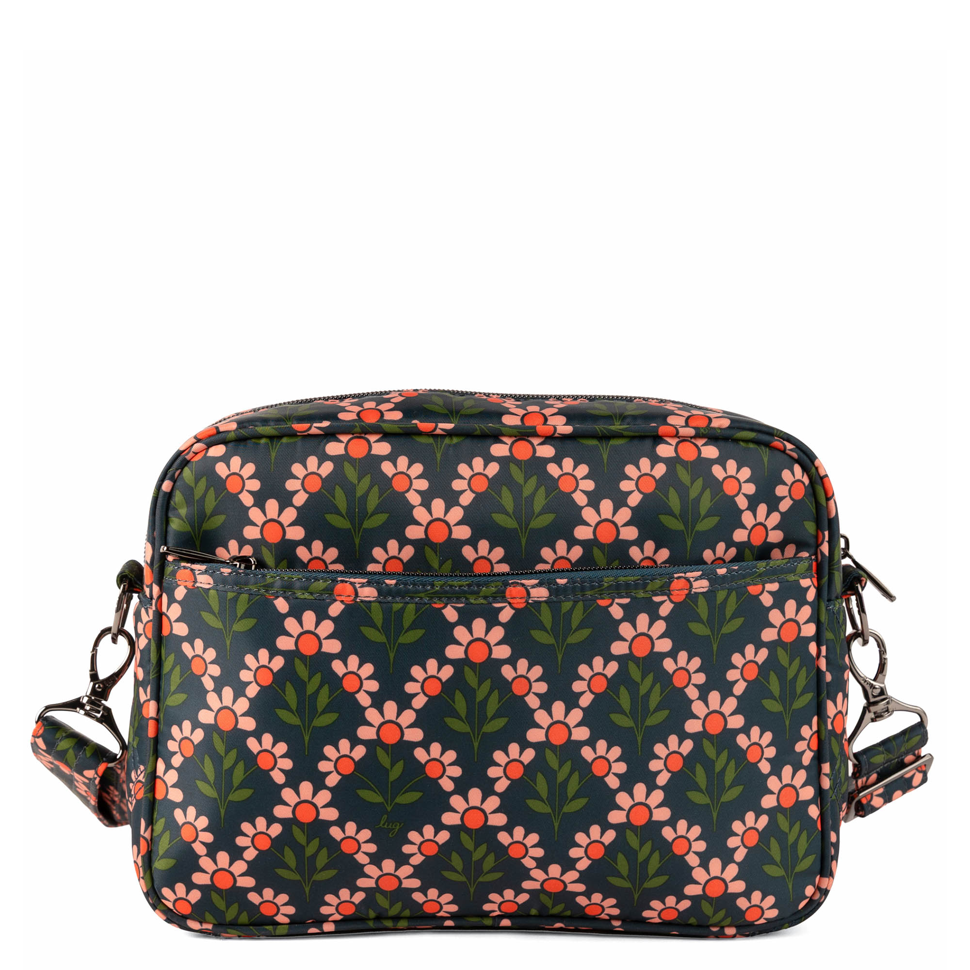 Carousel XL LE Crossbody Bag - PETAL PARADE GREEN - 26643_CarouselXL_LE_PetalParadeGreen_Angle_04