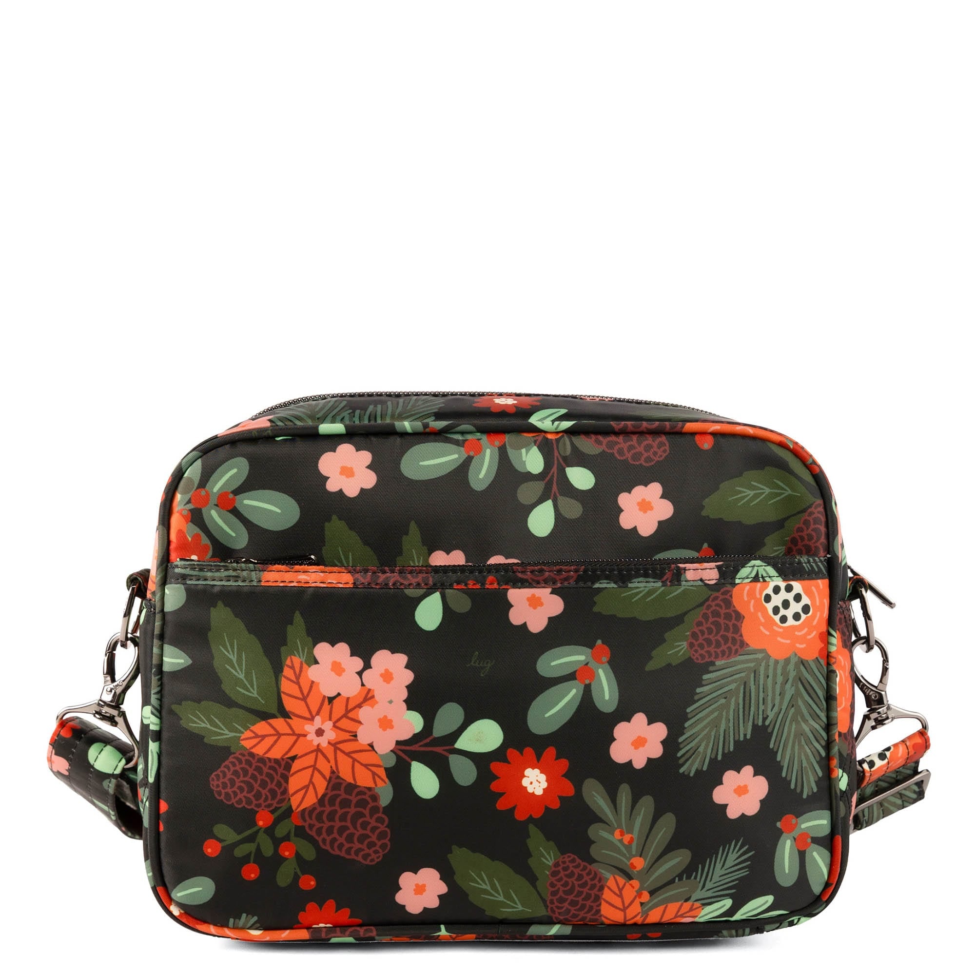 Carousel XL LE Crossbody Bag - WOODLAND PINES BLACK - 26645_CarouselXL_LE_WoodlandsPineBlack_Angle_04