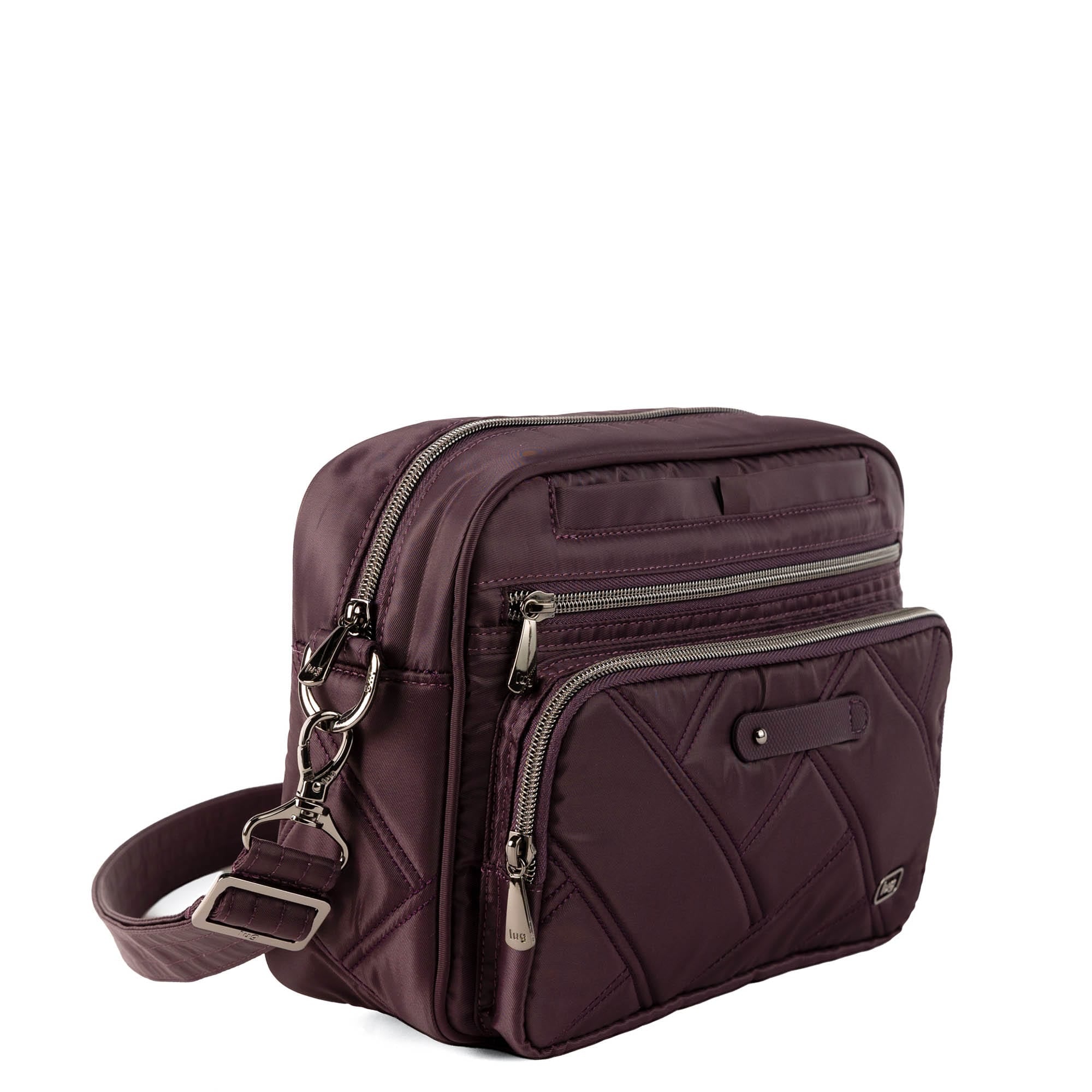 Carousel XL LE Crossbody Bag - PLUM - 26648_CarouselXL_LE_Plum_Angle_02
