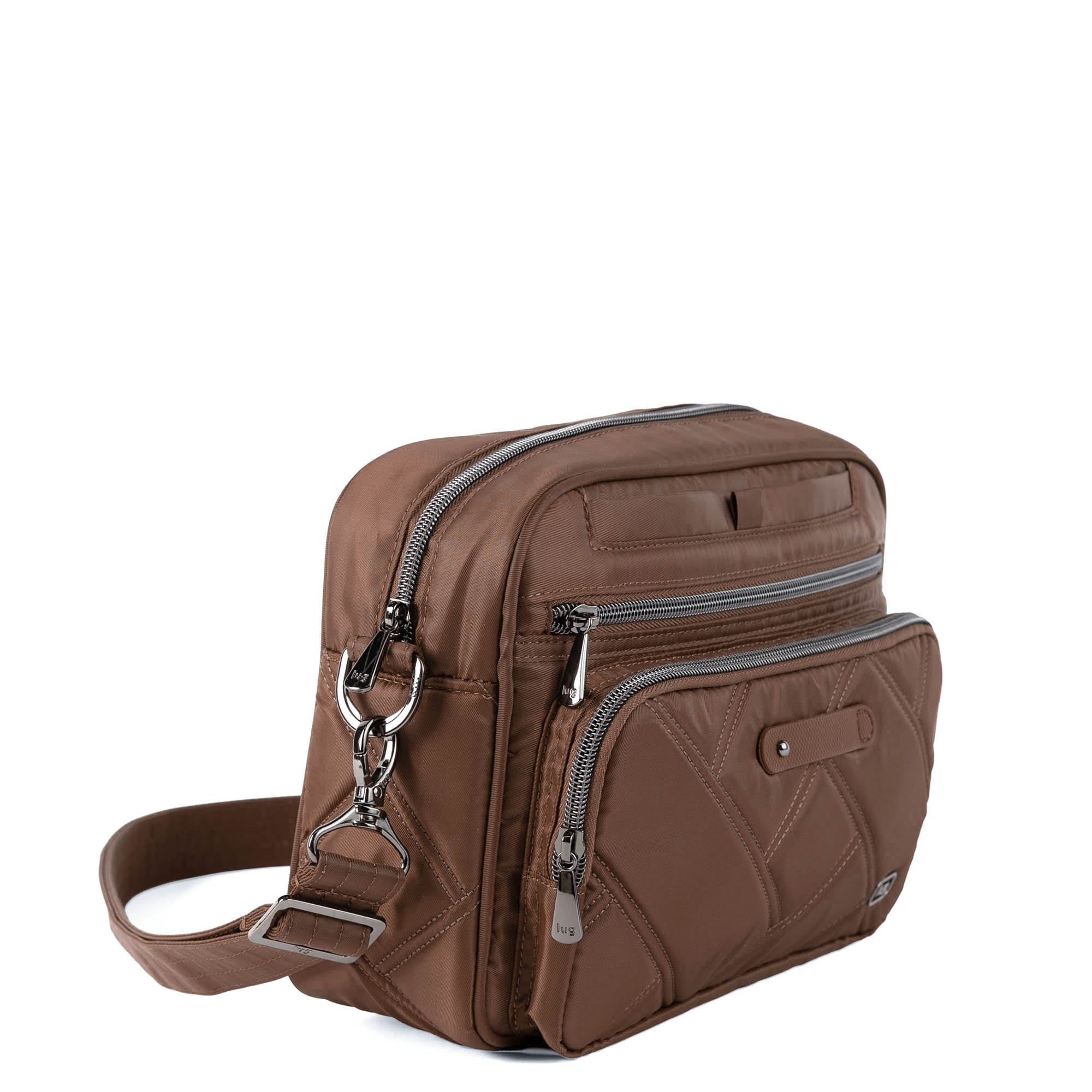 Carousel XL LE Crossbody Bag - CHOCOLATE BROWN - 26649_CarouselXL_LE_ChocolateBrown_Angle_02