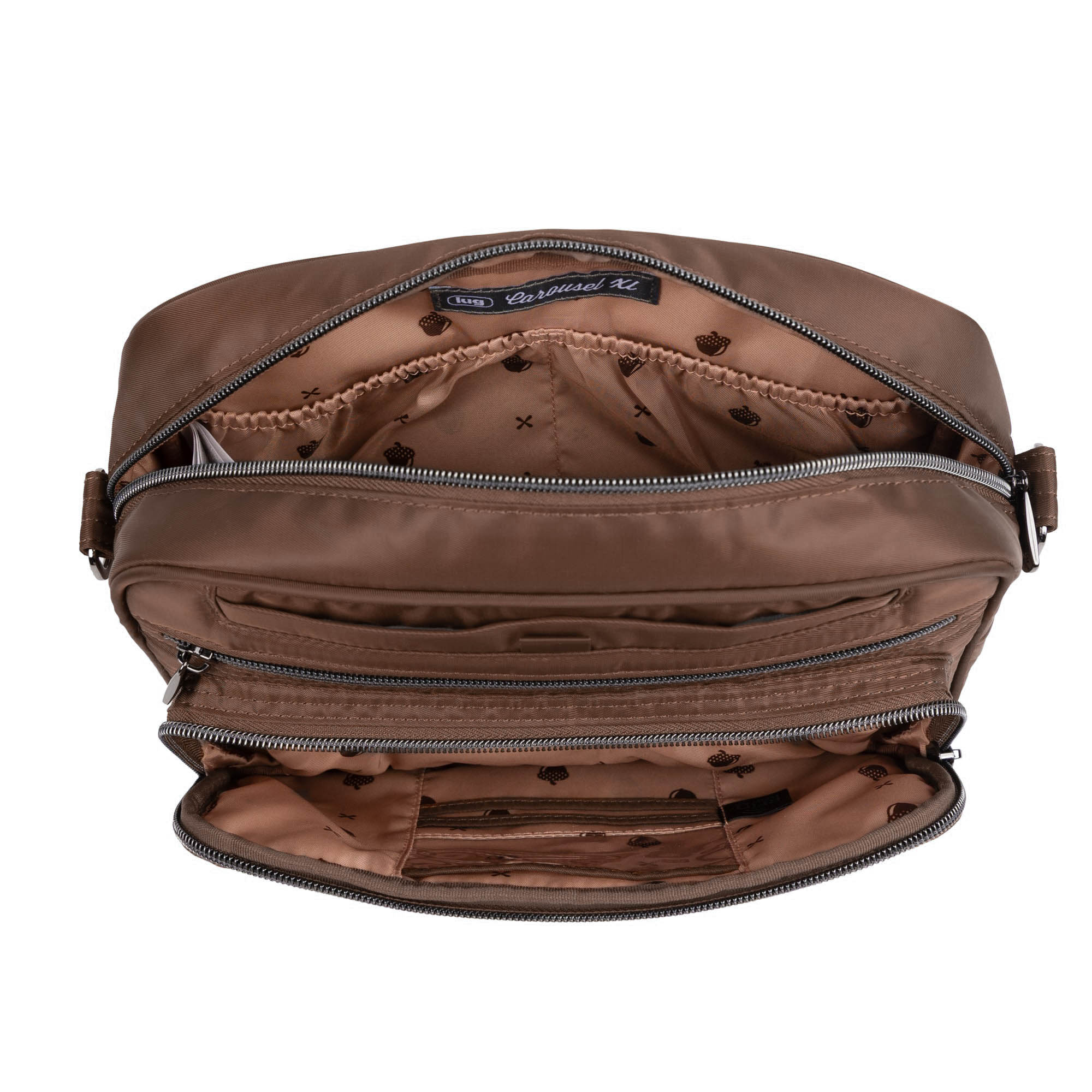 Carousel XL LE Crossbody Bag - CHOCOLATE BROWN - 26649_CarouselXL_LE_ChocolateBrown_Angle_05