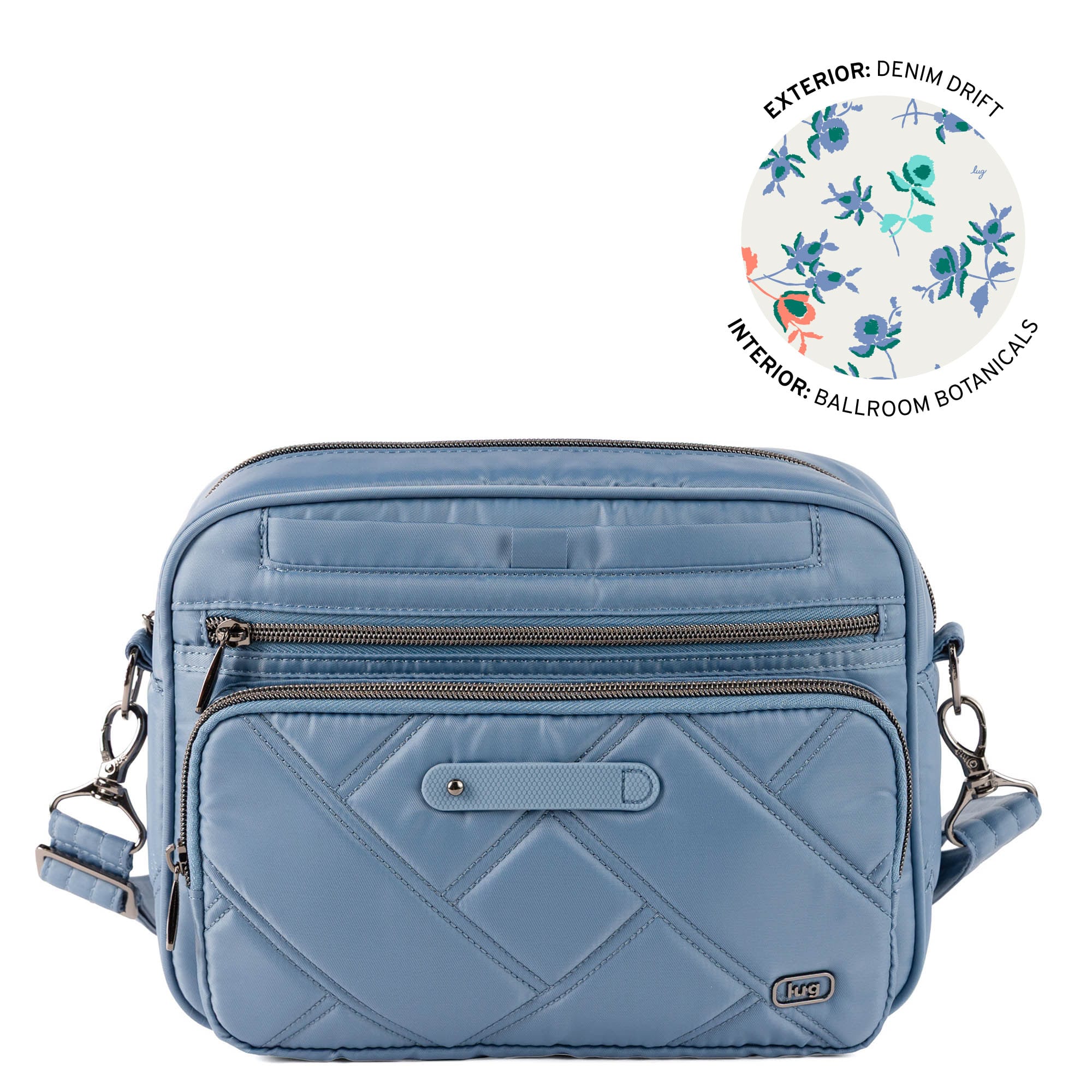 Carousel XL LE Crossbody Bag - DENIM DRIFT - 26650_CarouselXL_LE_DenimDrift_Angle_01
