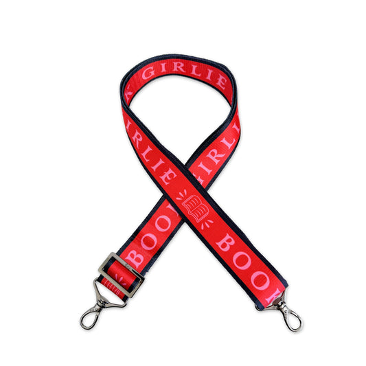 ApollyCon 1.5" Classic Webbed Strap - BOOK GIRLIE - 26657_StrapApollycon_BoodkGirlie_Angle_01