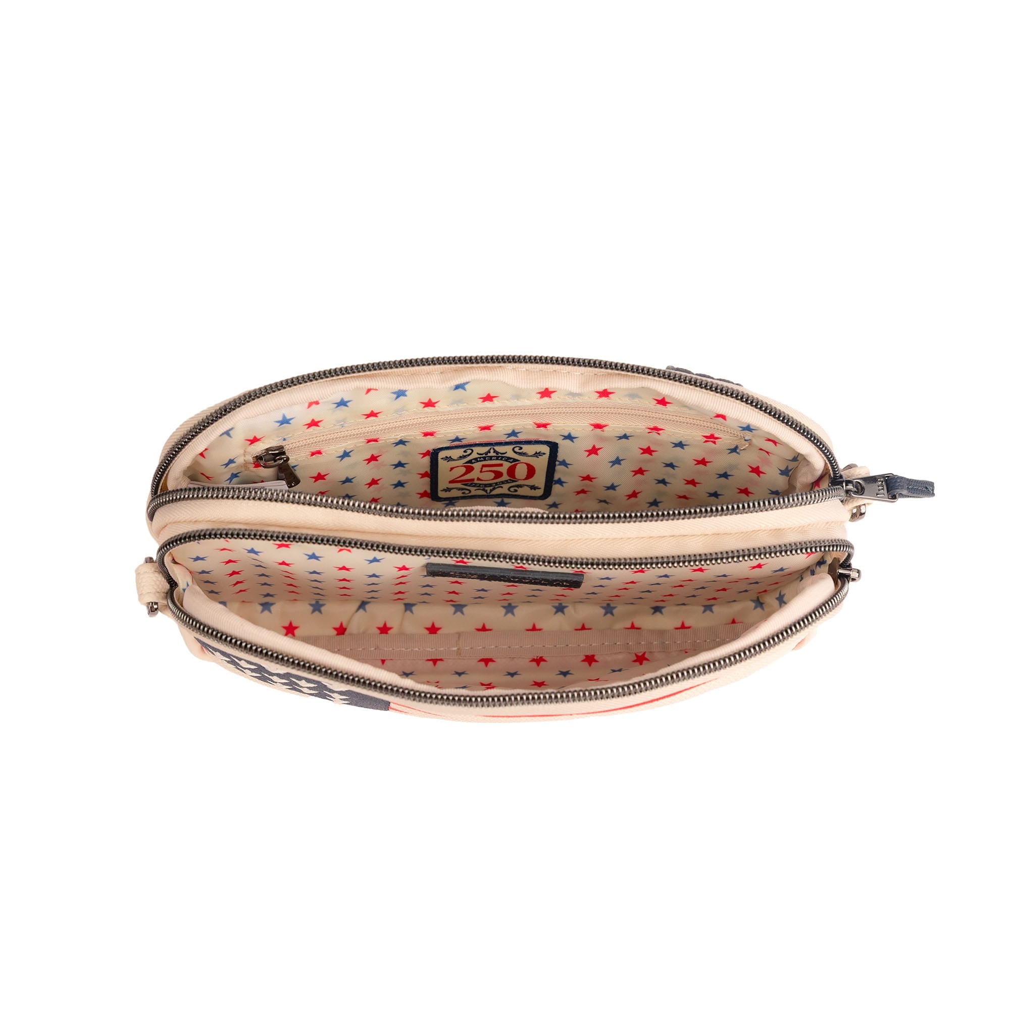 America250 x Lug Coupe XL Matte Luxe VL Crossbody - AMERICAN FLAG MACADAMIA - 26678_CoupeXL-ML_America250_Macadamia_06