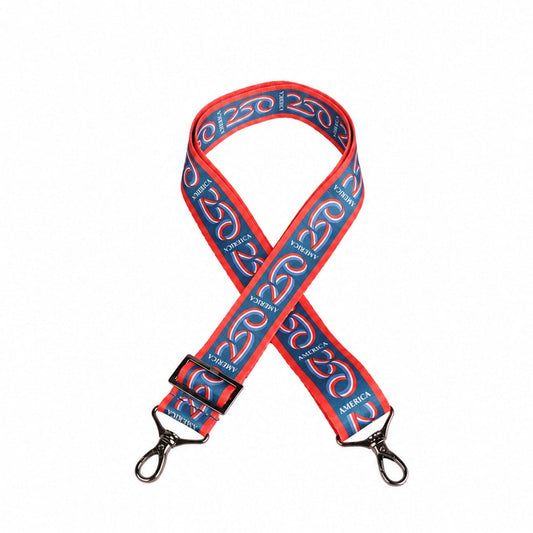 America250 x Lug 1.5" Webbed Strap - AMERICA250 INDIGO - 26694_America250Strap_America250Indigo_Angle_01