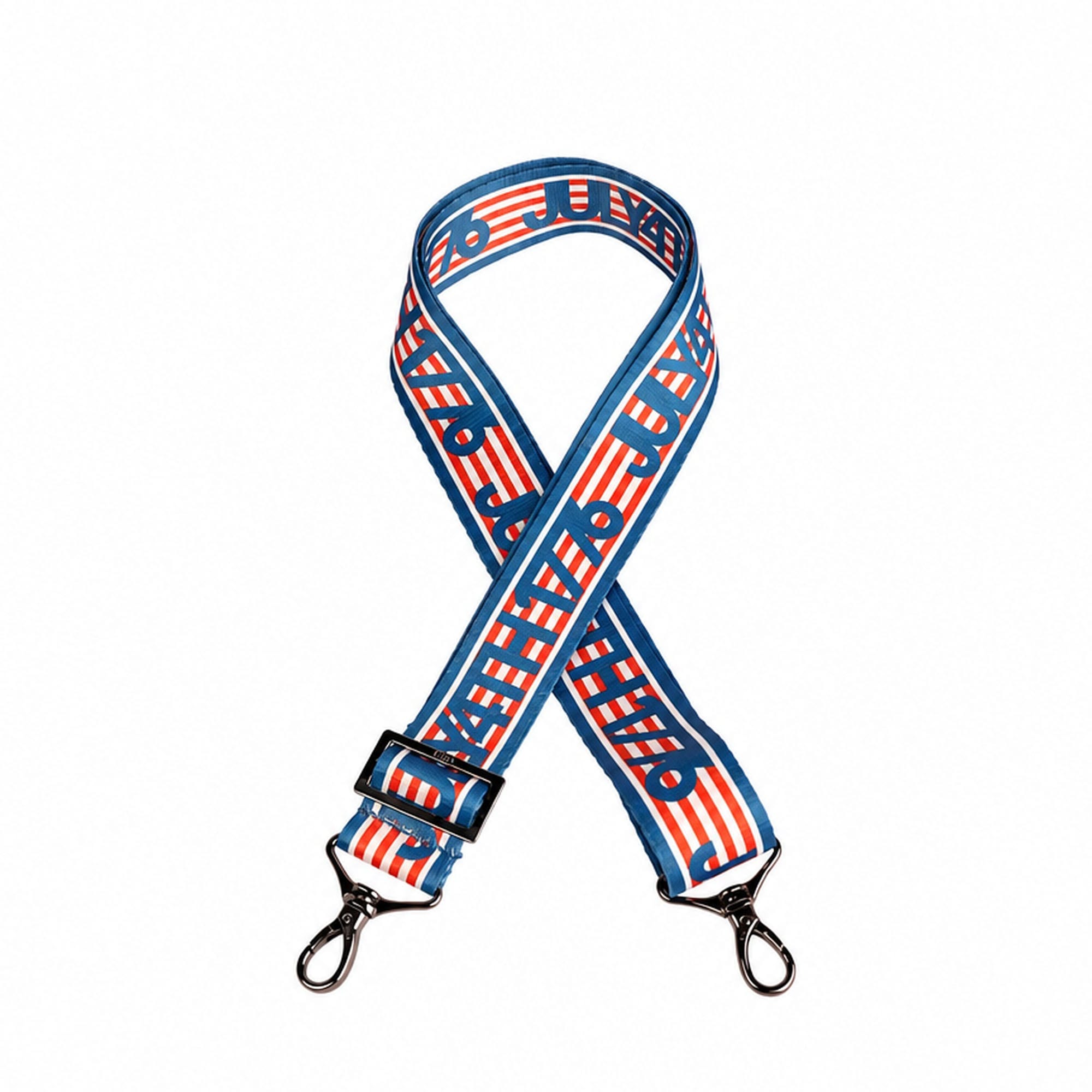 America250 x Lug 1.5" Webbed Strap - JULY 4TH 1776 - 26696_America250Strap_July41776_Angle_01