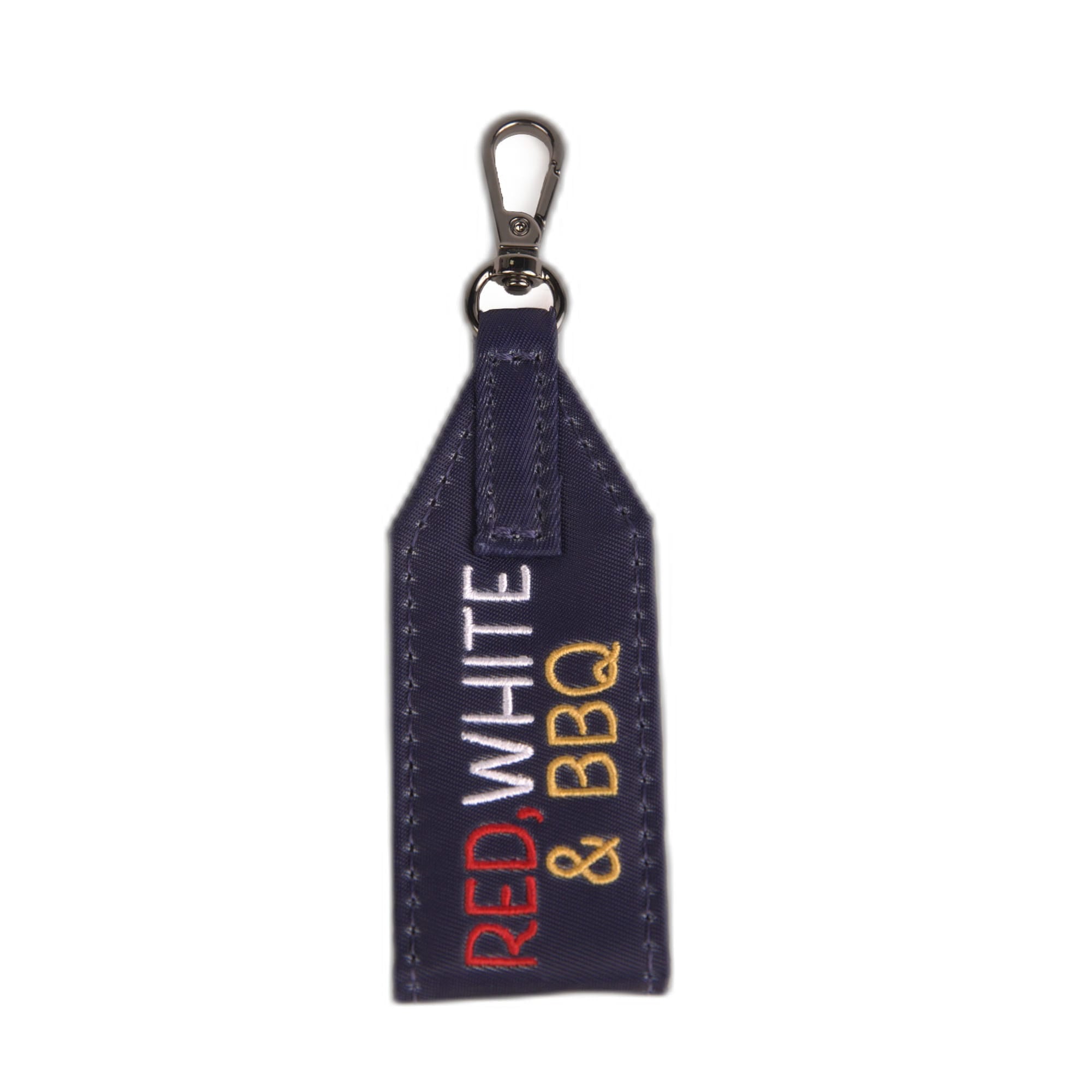 Patriotic Oversized Puller with Clasp - RED WHITE & BBQ - 26710_OversizedPullerPatriotic_RedWhiteBBQ_Angle_01