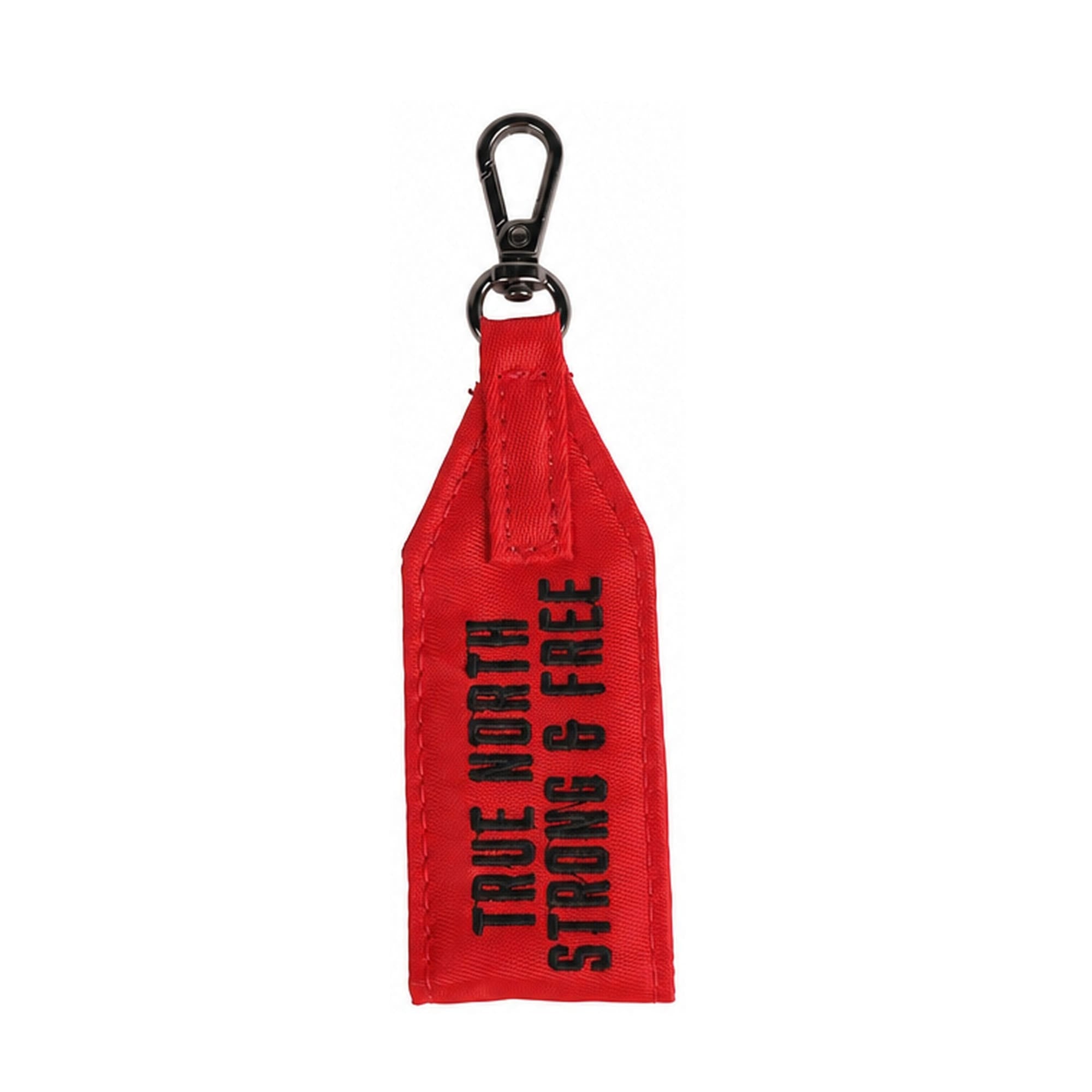 Patriotic Oversized Puller with Clasp - O CANADA RED - 26716_OversizedPullerPatriotic_OCanadaRed_Angle_01